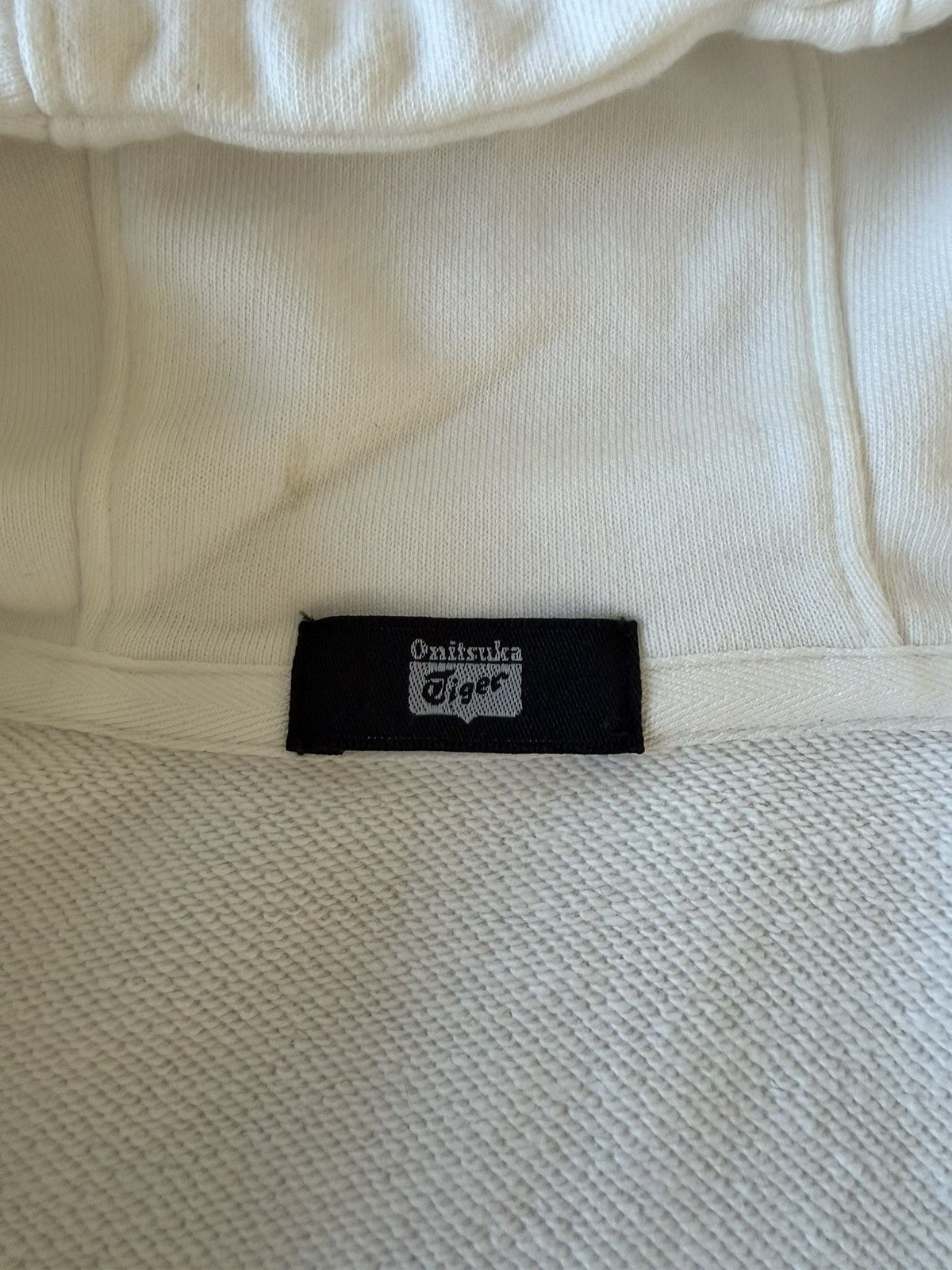 Onitsuka Tiger Onitsuka Tiger x Asics Cream Tiger Armband Hoodie Size US M / EU 48-50 / 2 - 4 Thumbnail