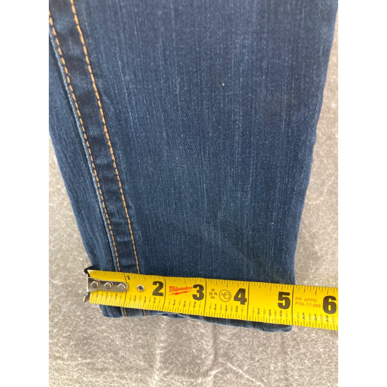 Vintage Seven7 Jeans Womens Slimming Mid Rise 6 Blue Denim 5-Pocket Jeans Mens? (Stop) Size 28" / US 6 / IT 42 - 6 Thumbnail