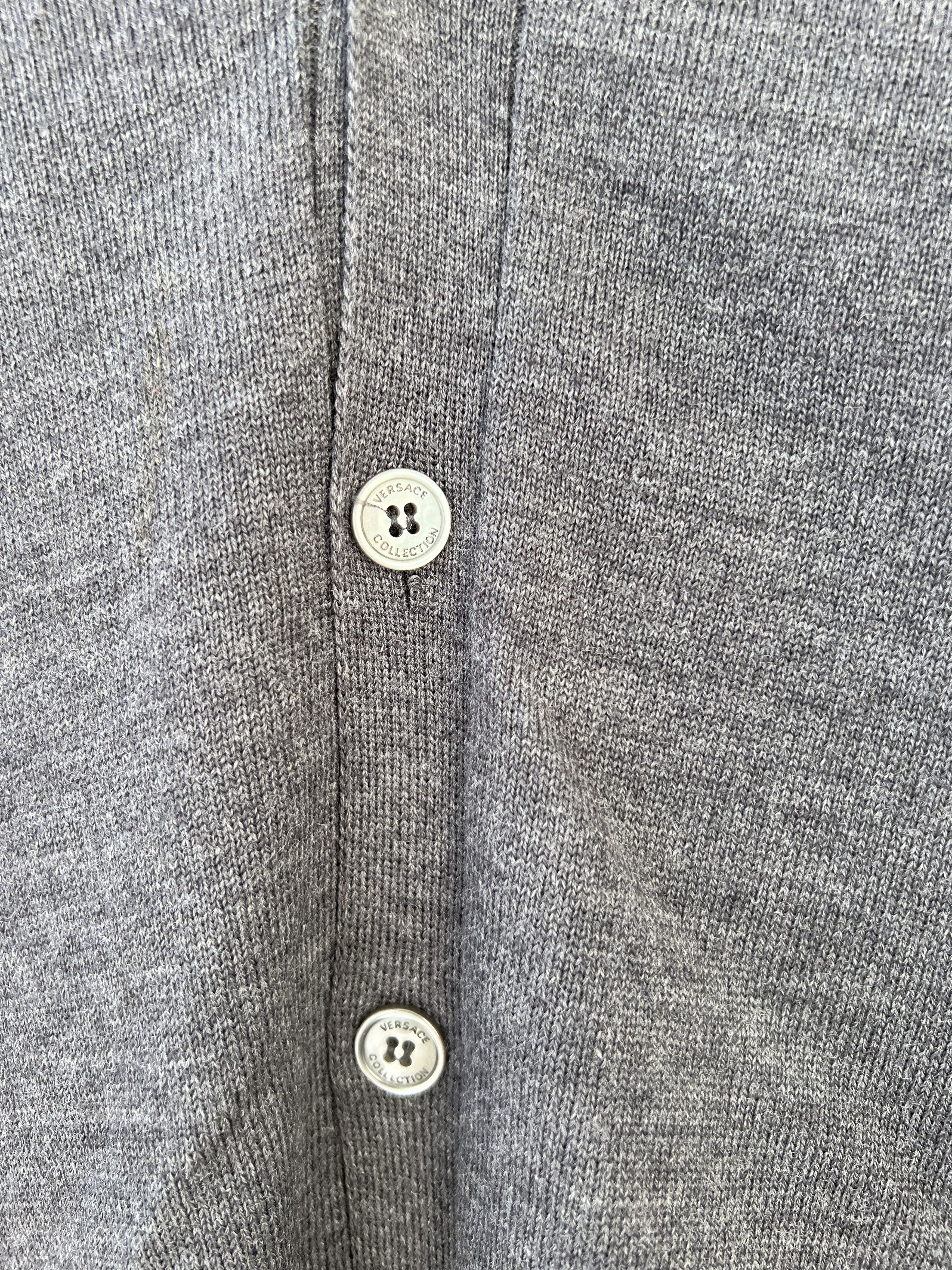 Versace Versace Collection Cardigan wool XL Size US XL / EU 56 / 4 - 2 Thumbnail