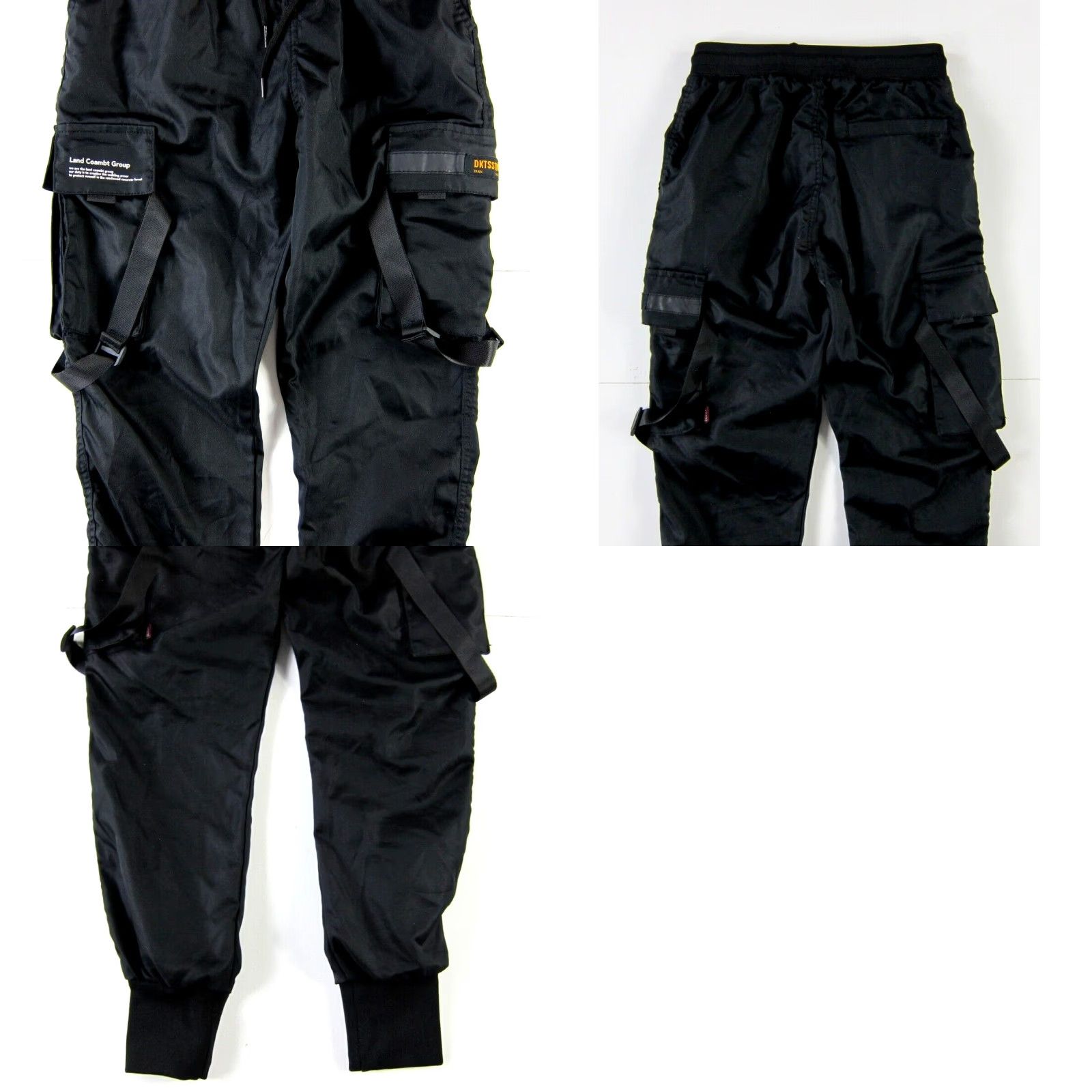 Vintage DAYHYPE Land Coambt Group Black Stretch Pocket Military Cargo Pant Men XS Size US 27 - 8 Thumbnail