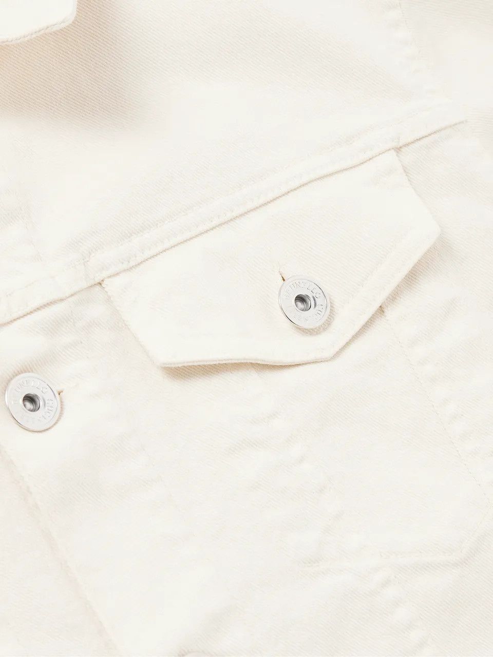 Brunello Cucinelli o1y0526 Denim Jacket in White Size US M / EU 48-50 / 2 - 4 Thumbnail