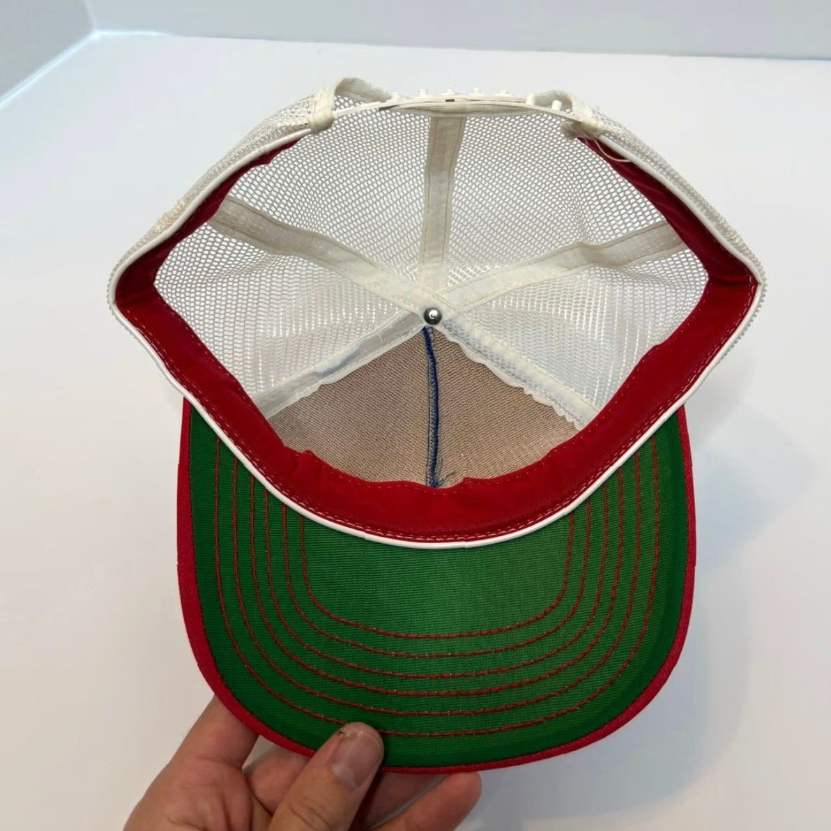 Vintage VINTAGE 80s Thunderbirds Fight Jets Snapback Trucker Hat Adjustable Size ONE SIZE - 6 Thumbnail