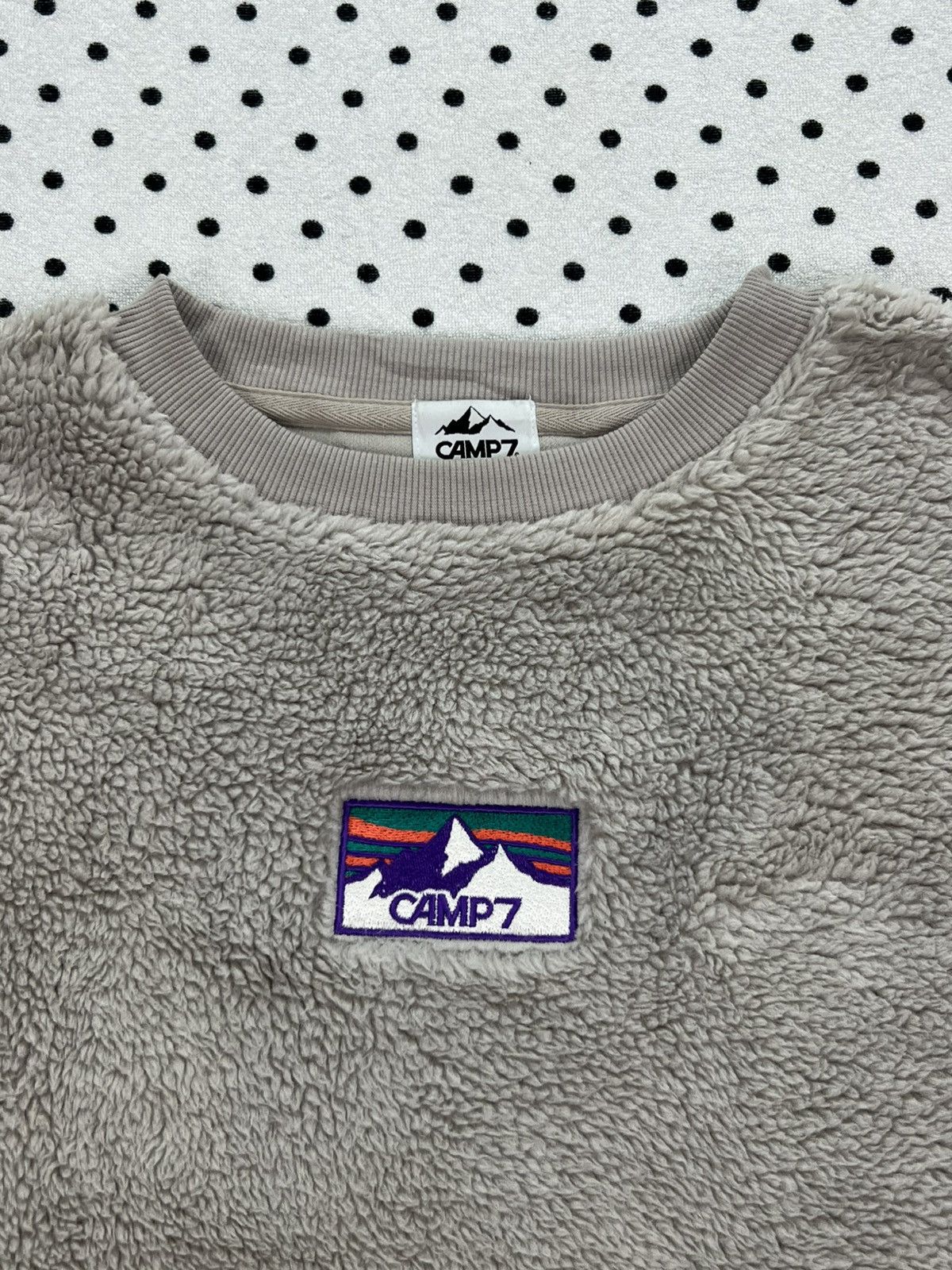 Japanese Brand Camp 7 Sherpa Fleece Sweatshirt Size US L / EU 52-54 / 3 - 7 Thumbnail