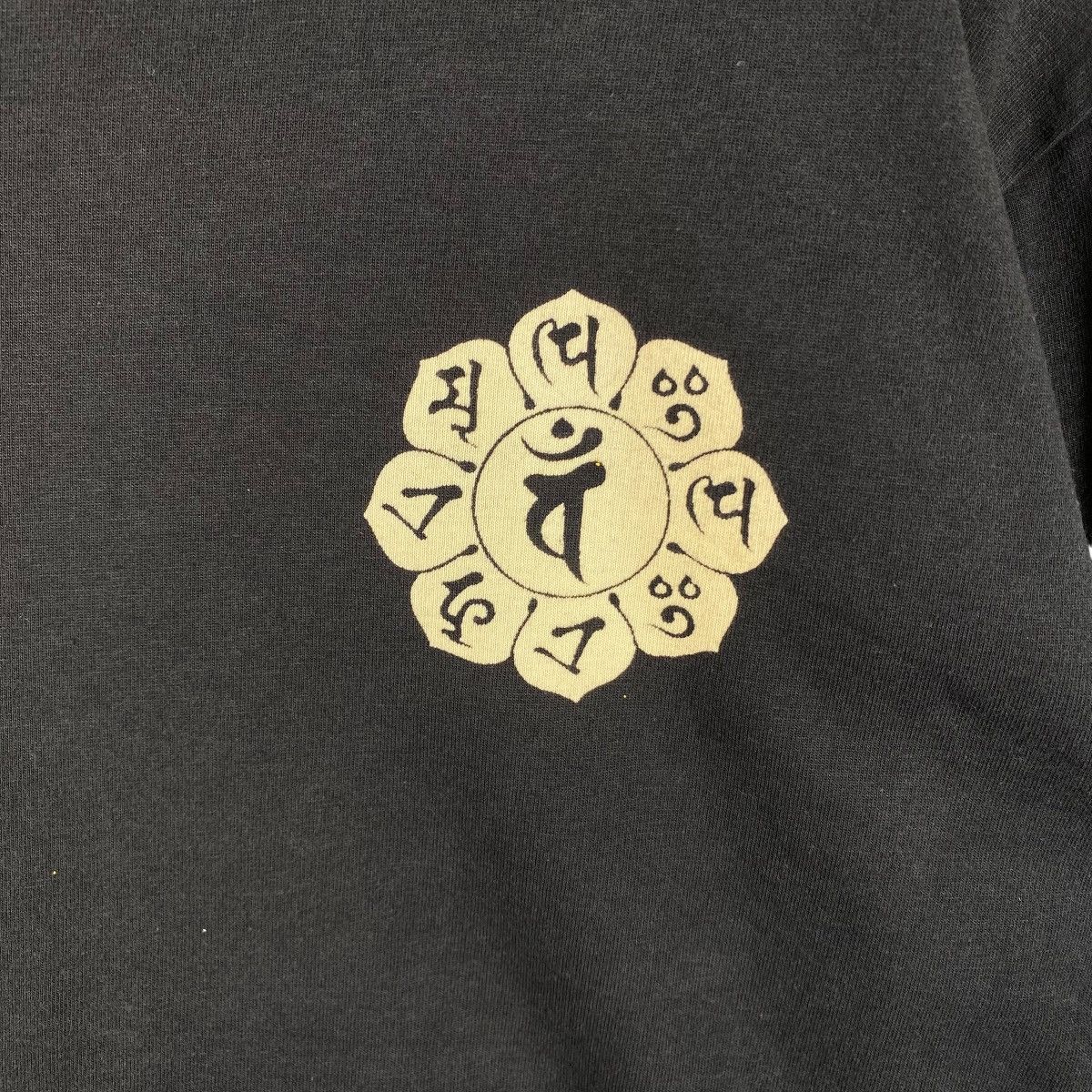 PPFM Japanese Brand PPFM Mantra Wheel Buddism Longsleeve Tee Size US L / EU 52-54 / 3 - 2 Thumbnail