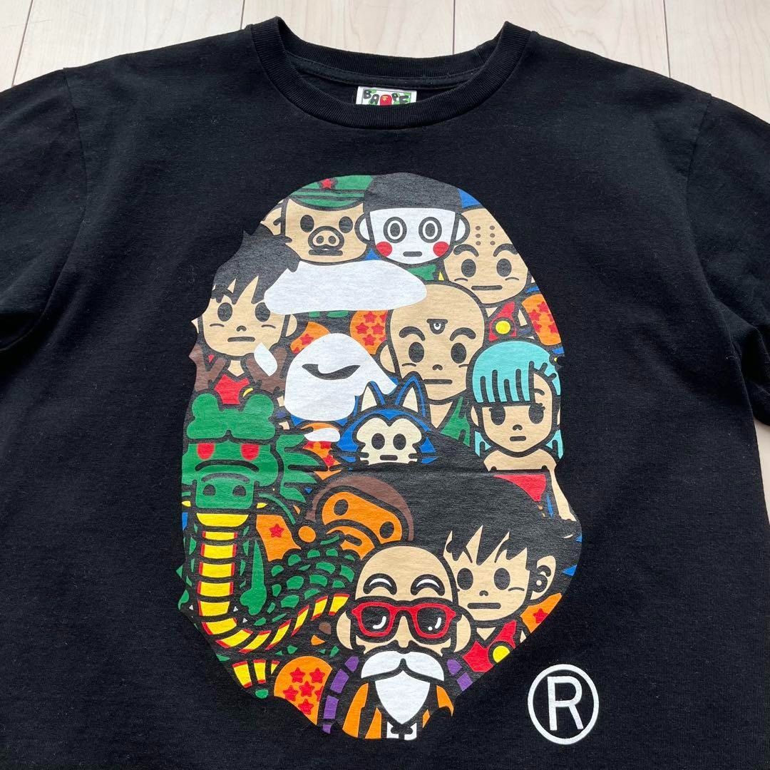 Bape A BATHING APE x Dragon Ball BABY MILO T-shirt Black Size M Size US M / EU 48-50 / 2 - 2 Thumbnail