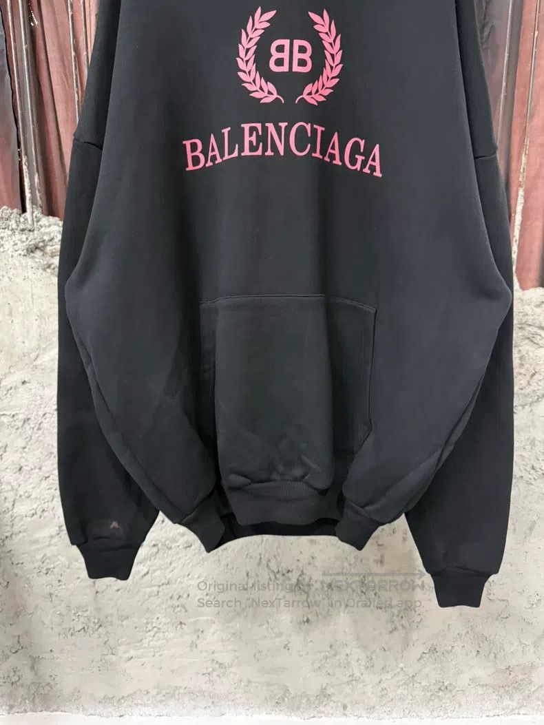 Balenciaga Balenciaga Wheat Embroidered Hoodie Size US XS / EU 42 / 0 - 4 Thumbnail