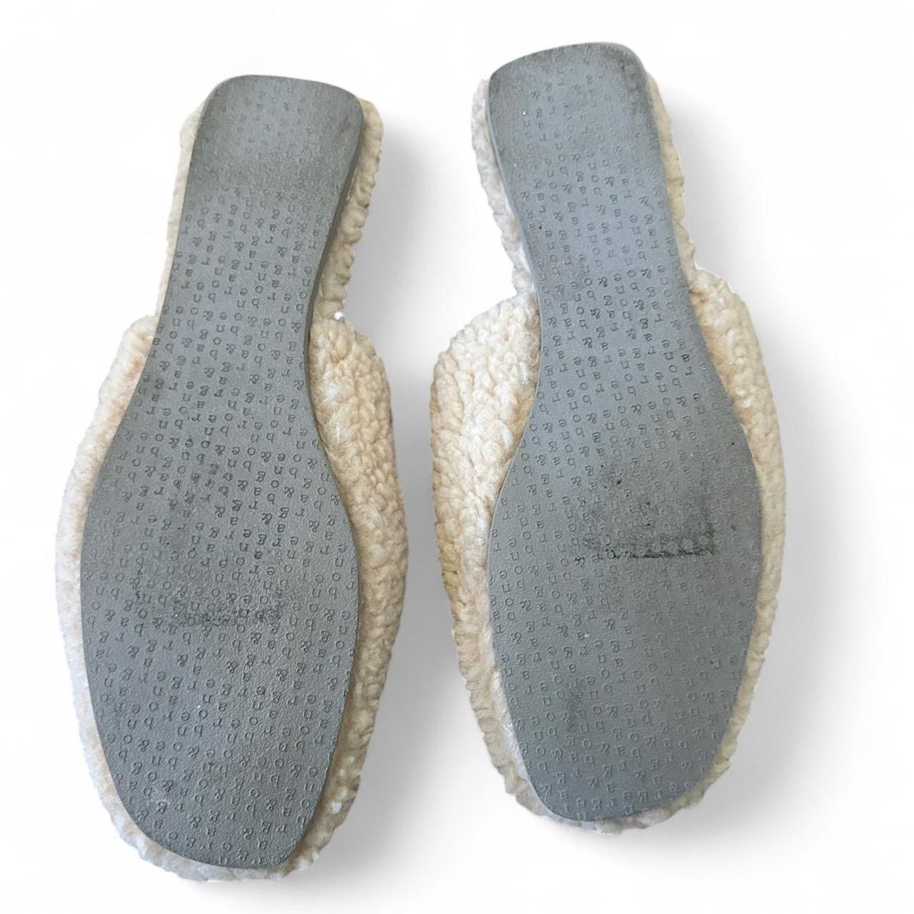 Rag & Bone RAG & BONE ESSEX FAUX SHEARLING SLIDES SHOES gold hardware Size US 10 / IT 40 - 7 Thumbnail