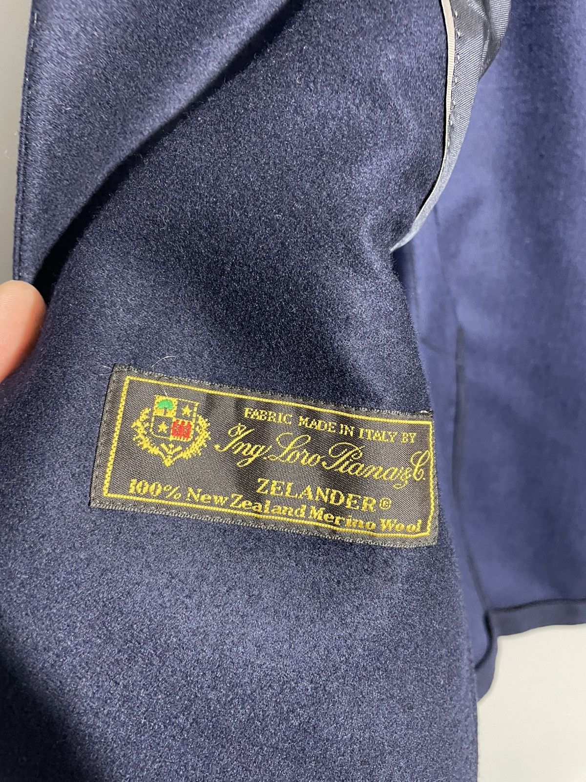 Other Eduard Dressler Loro Piana ING New Zeland Wool blazer Size 52R - 7 Thumbnail