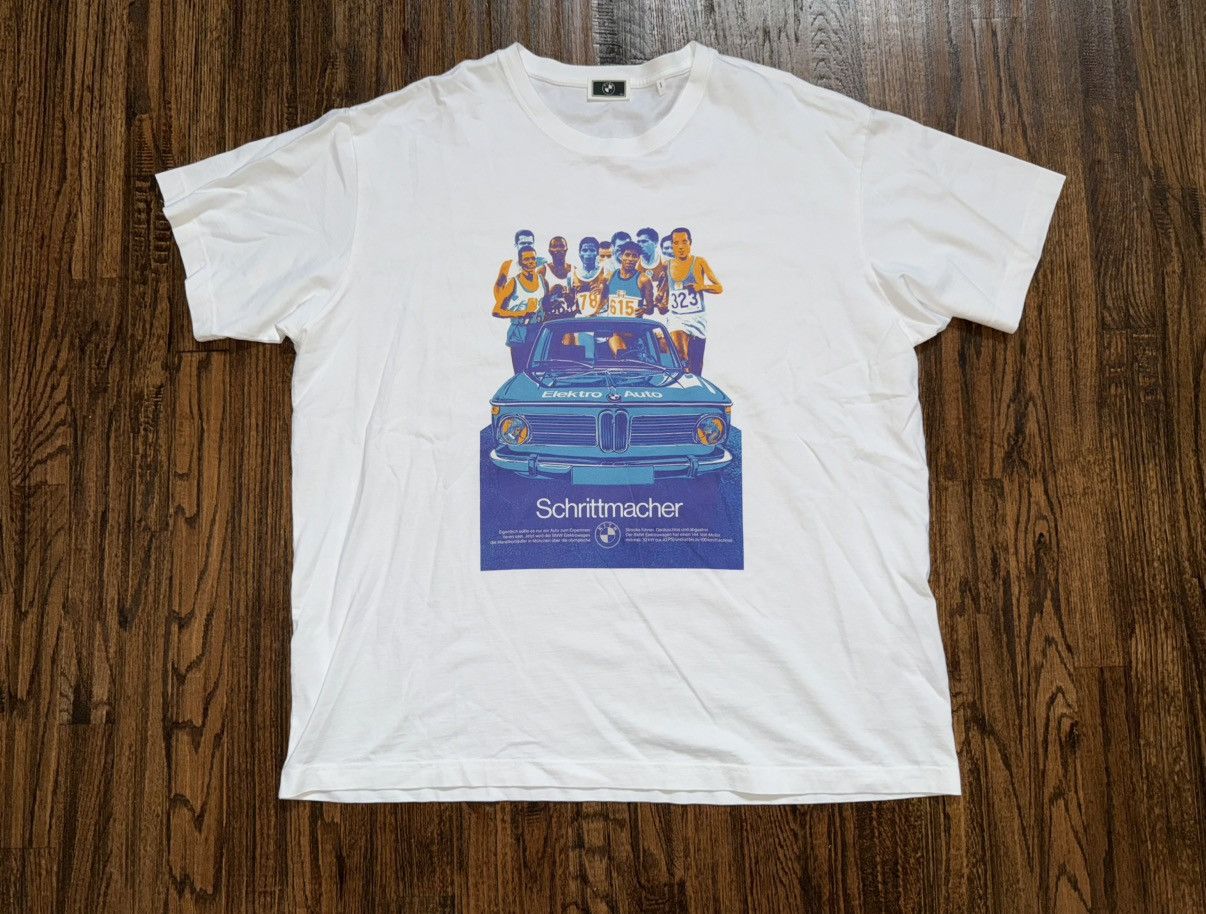 Kith Kith For BMW Schrittmacher Vintage Graphic Tee White Sz XXL Size US XXL / EU 58 / 5 - 1 Thumbnail