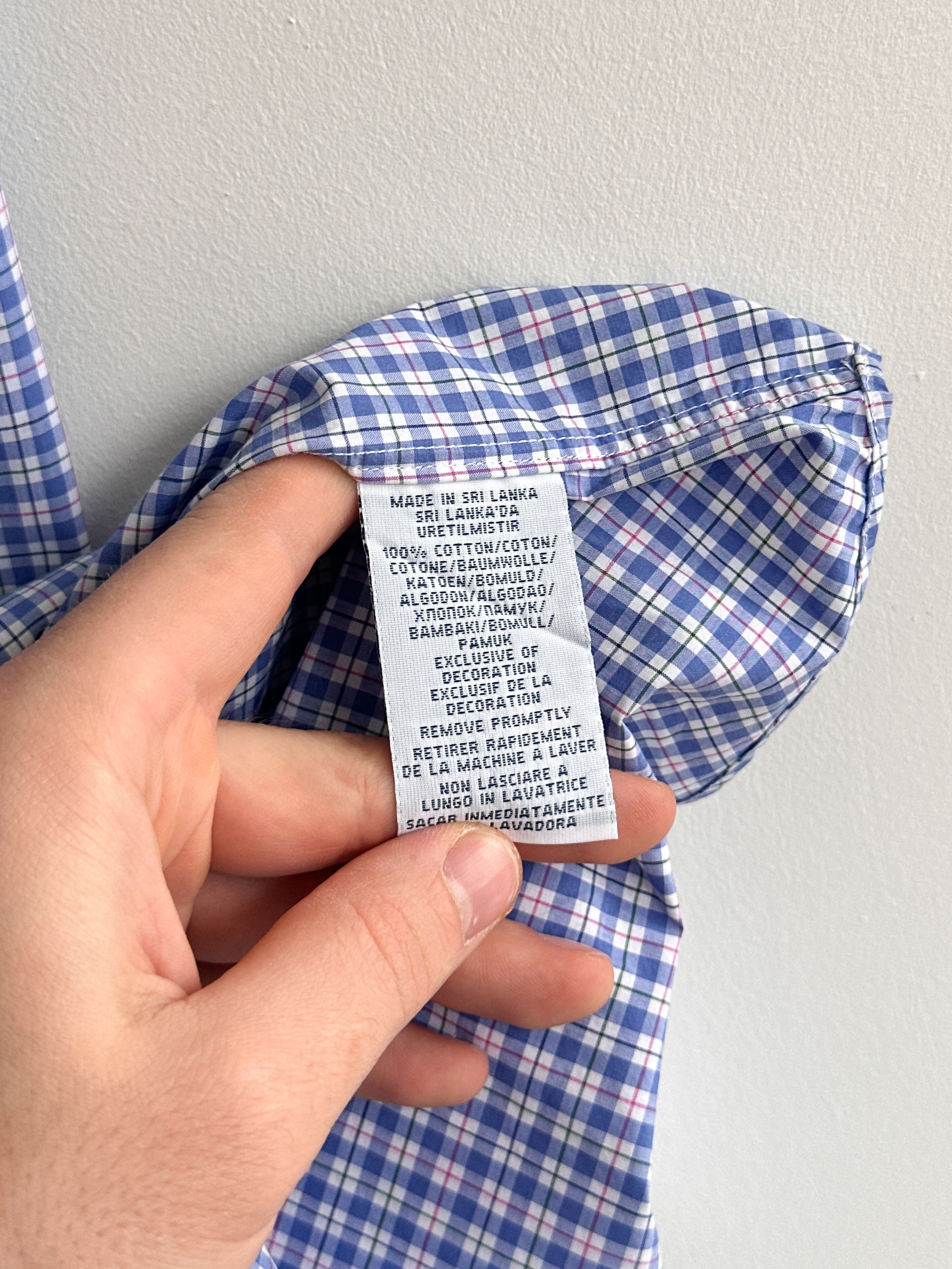 Polo Ralph Lauren Polo Ralph Lauren Check Shirt Size US M / EU 48-50 / 2 - 7 Thumbnail