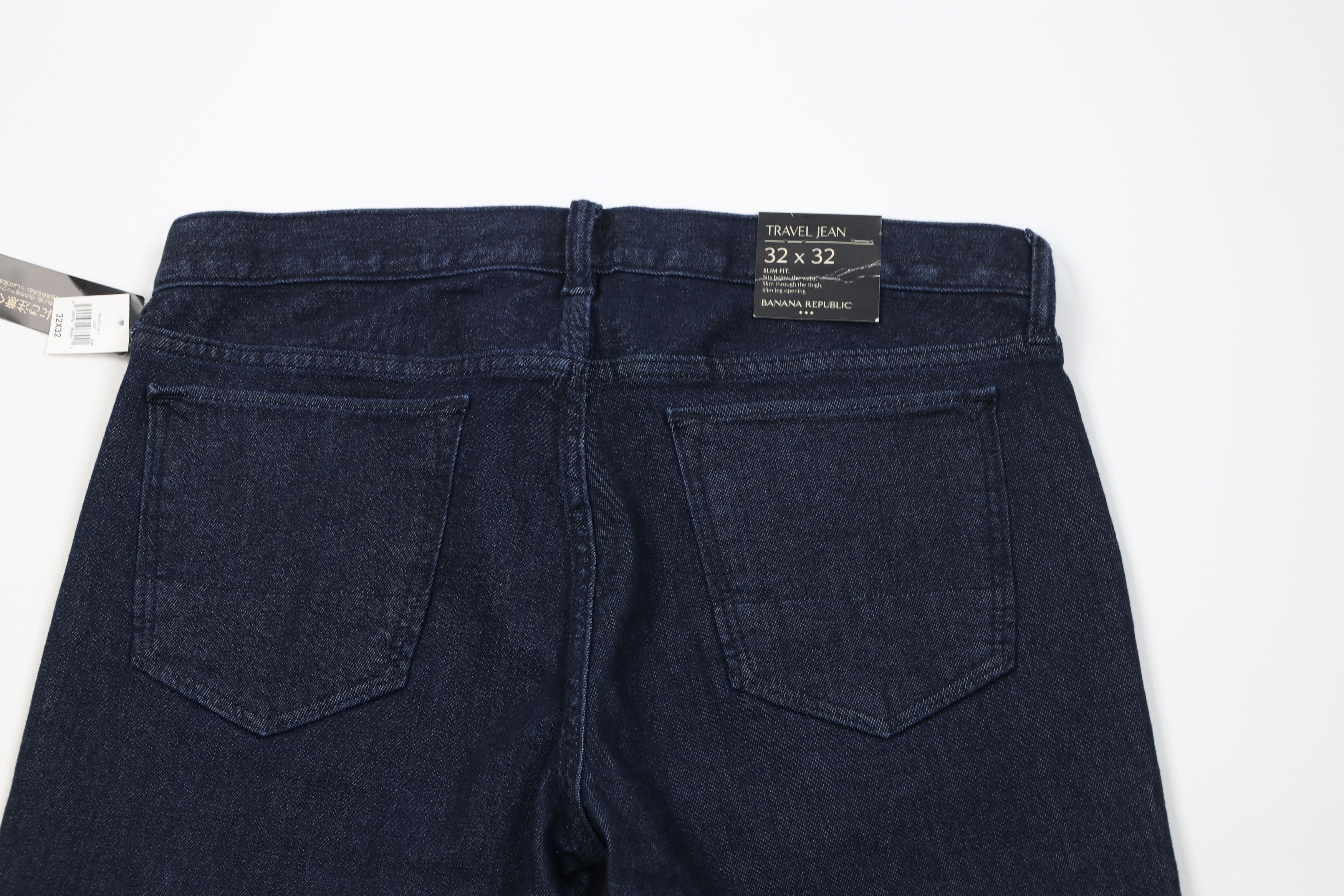Banana Republic New Banana Republic Stretch Travel Denim Jeans Indigo Blue Size US 32 / EU 48 - 10 Thumbnail