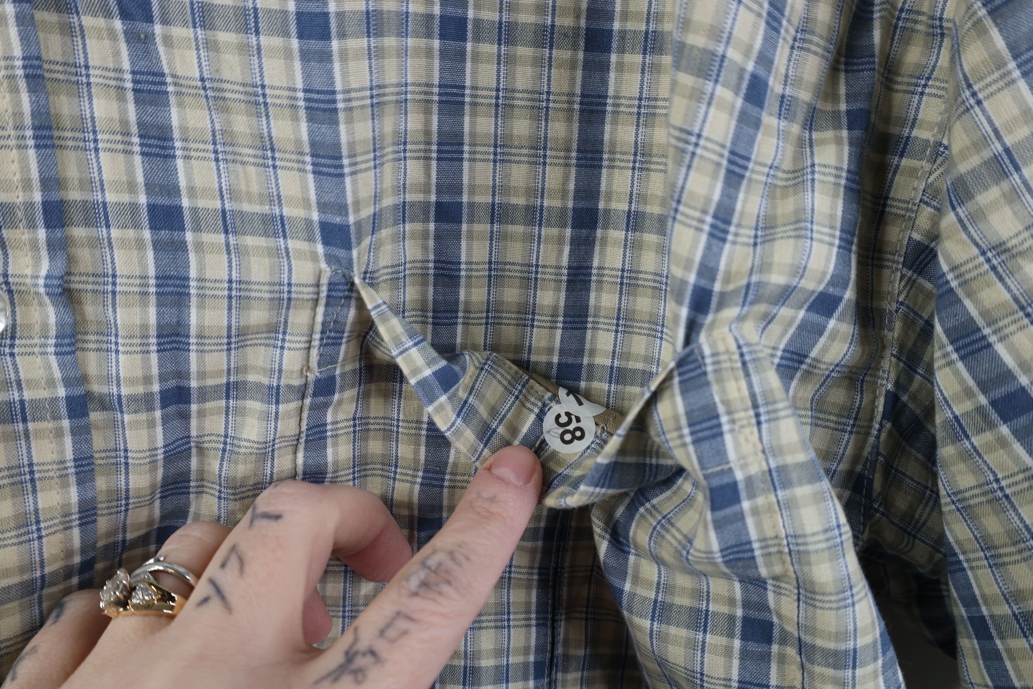 Vintage Deadstock Vintage 90s Y2K Streetwear Short Sleeve Shirt Size US L / EU 52-54 / 3 - 6 Thumbnail