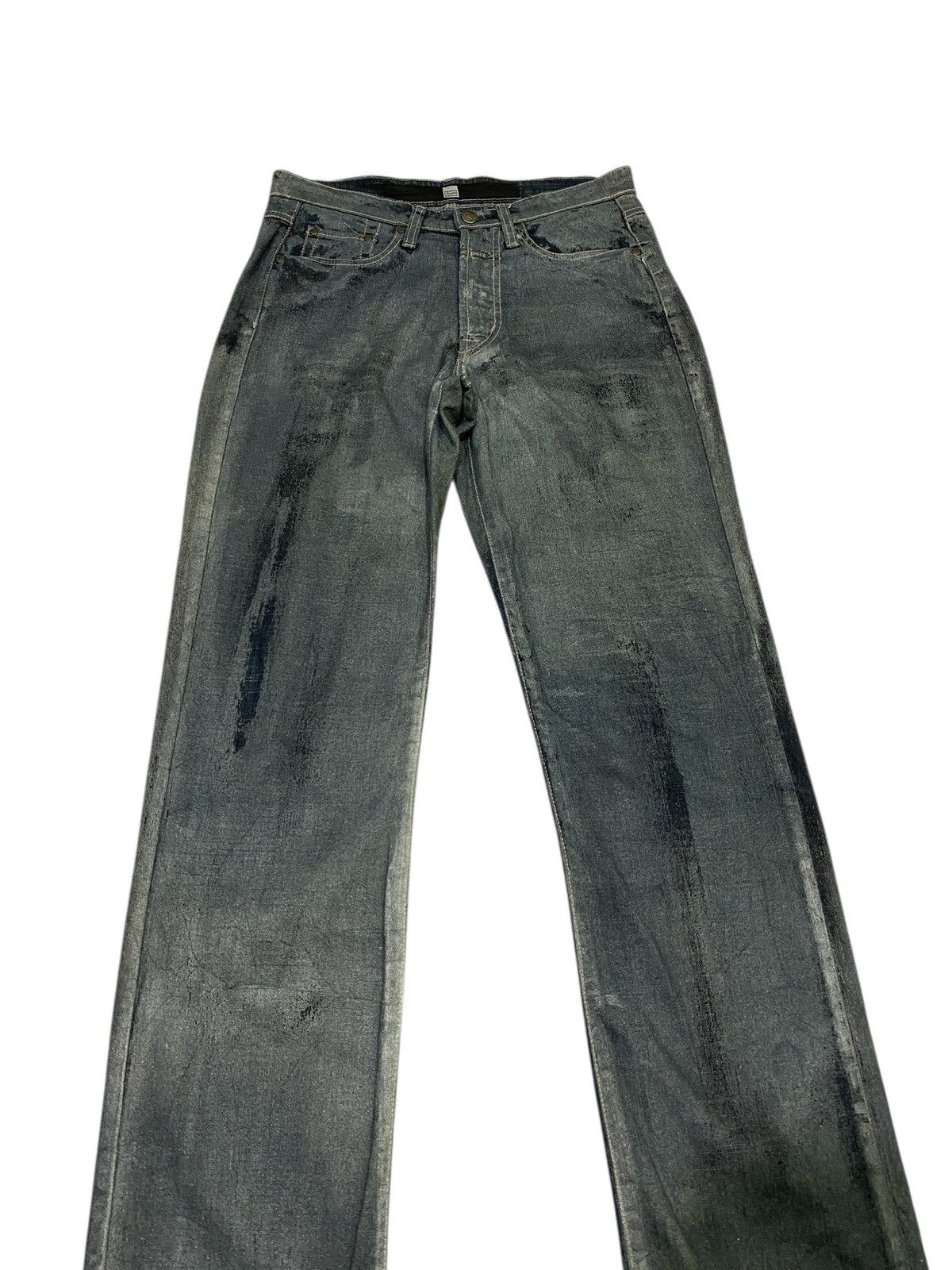 Marithe + Francois Girbaud Japanese brand X Marithe francois girbaud waxed jeans Size US 30 / EU 46 - 3 Thumbnail
