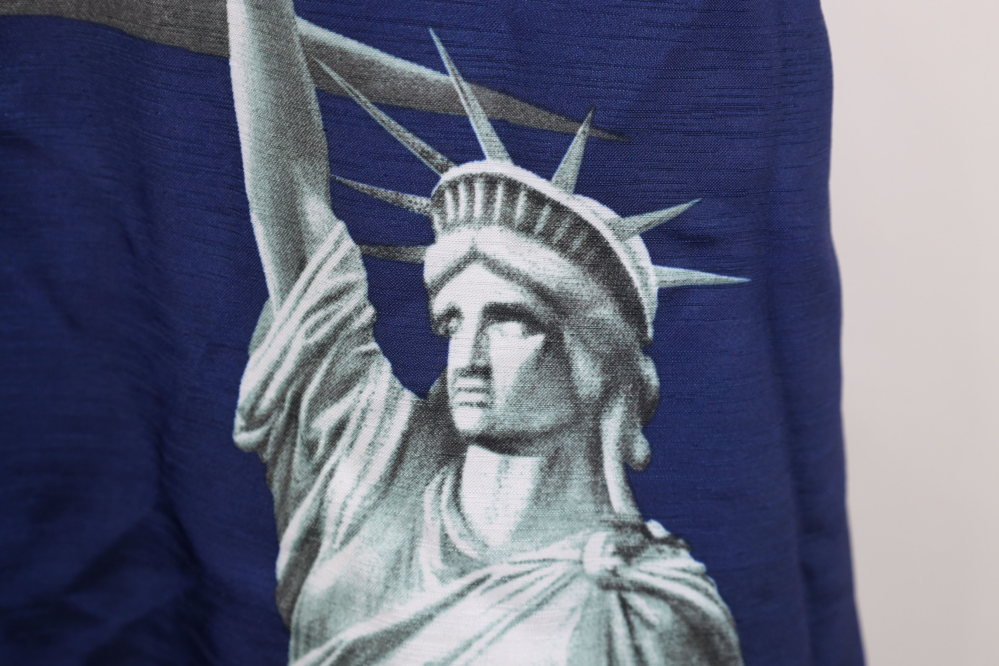 Vintage Deadstock Vintage 90s Y2K Statue of Liberty Button Shirt Size US L / EU 52-54 / 3 - 6 Thumbnail