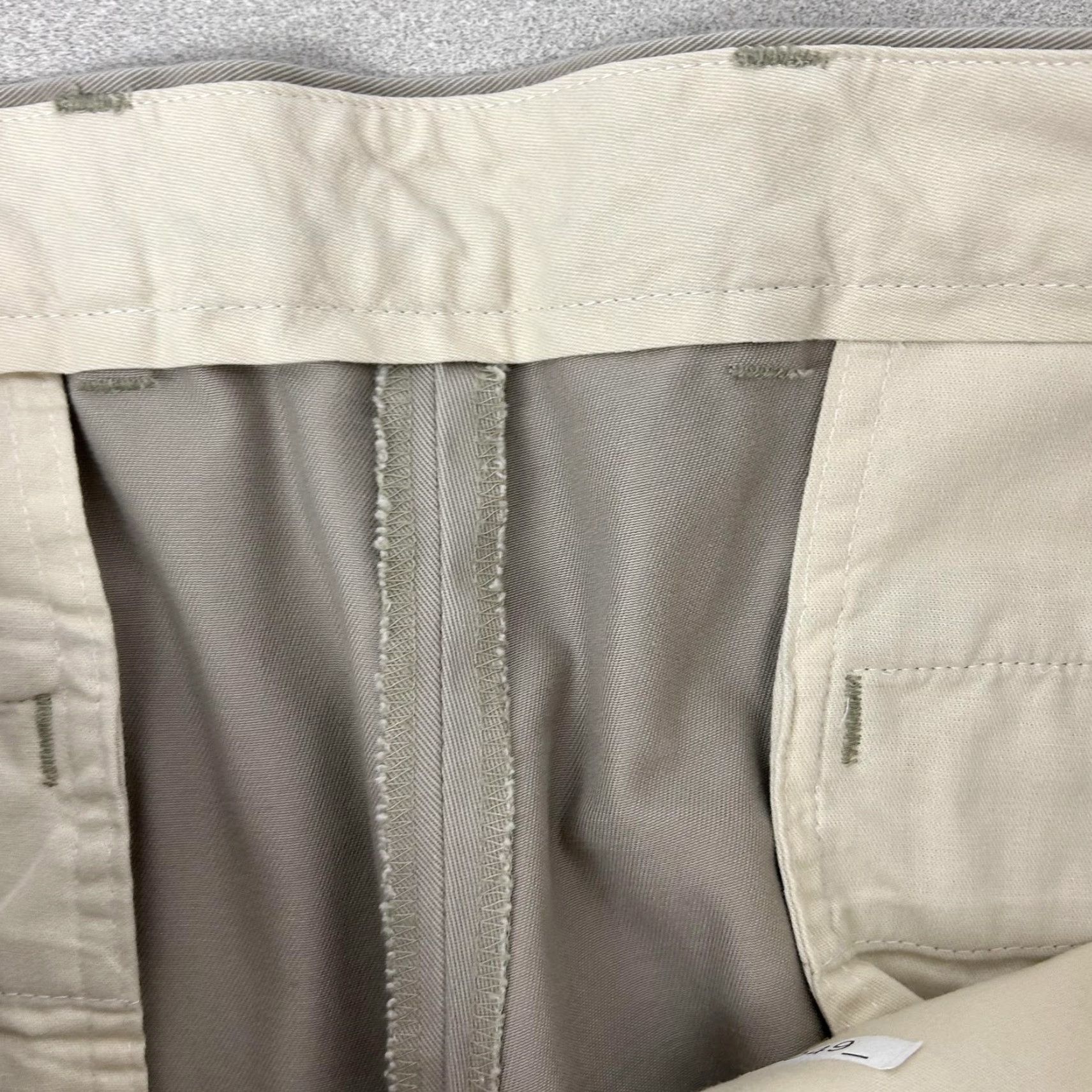 Brooks Brothers Brooks Brothers Clark Fit Advantage Chino Pants Mens 38x30 Khaki Beige Flat Front Size US 38 / EU 54 - 6 Thumbnail