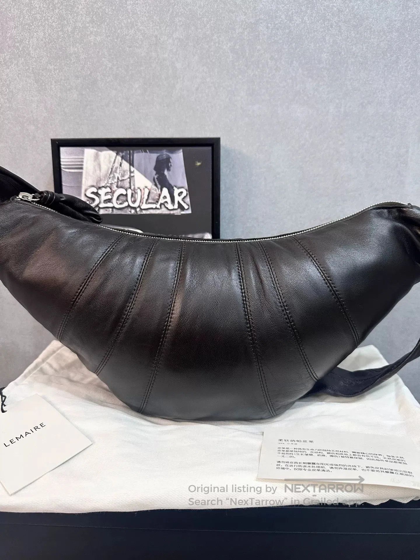Lemaire Lemaire Medium Croissant Bag. Size ONE SIZE - 3 Thumbnail