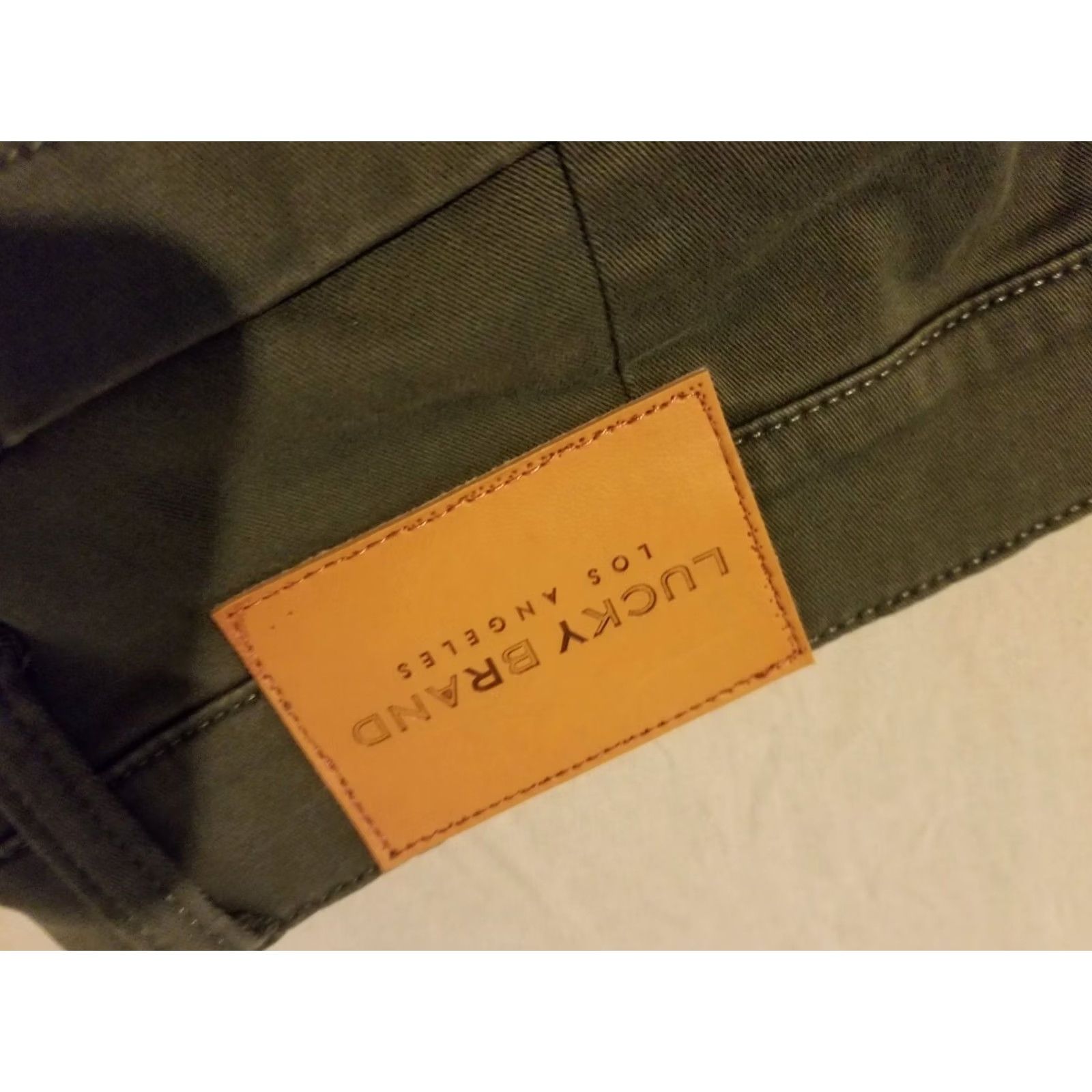 Lucky Brand Lucky Brand Pants Beige Chino 14 Regular 32x25 Women Adult Womens Slacks Dress Trousers Size 36" / US 14 / IT 50 - 3 Thumbnail
