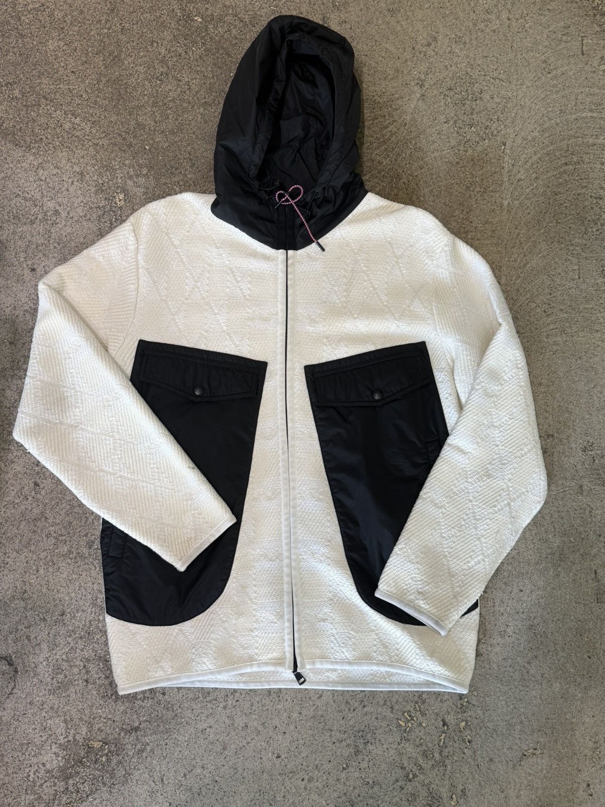 Moncler Genius Moncler 2 1952 Cardigan Tricott Knit Jacket Cream Size US L / EU 52-54 / 3 - 1 Thumbnail