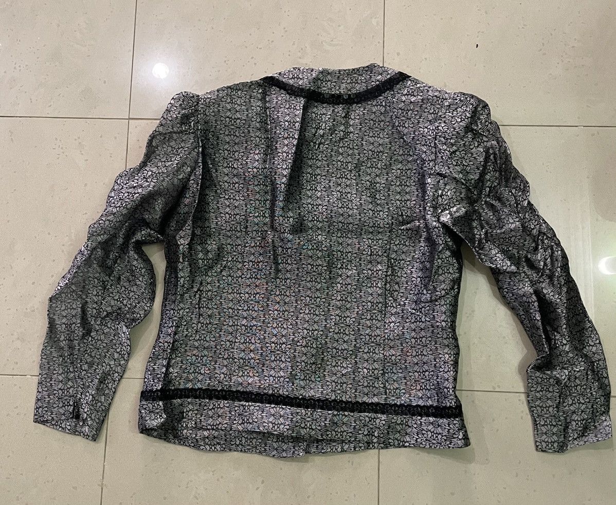 Givenchy Givenchy Hi Formal Collarless Silk Jacket. Size M / US 6-8 / IT 42-44 - 2 Thumbnail