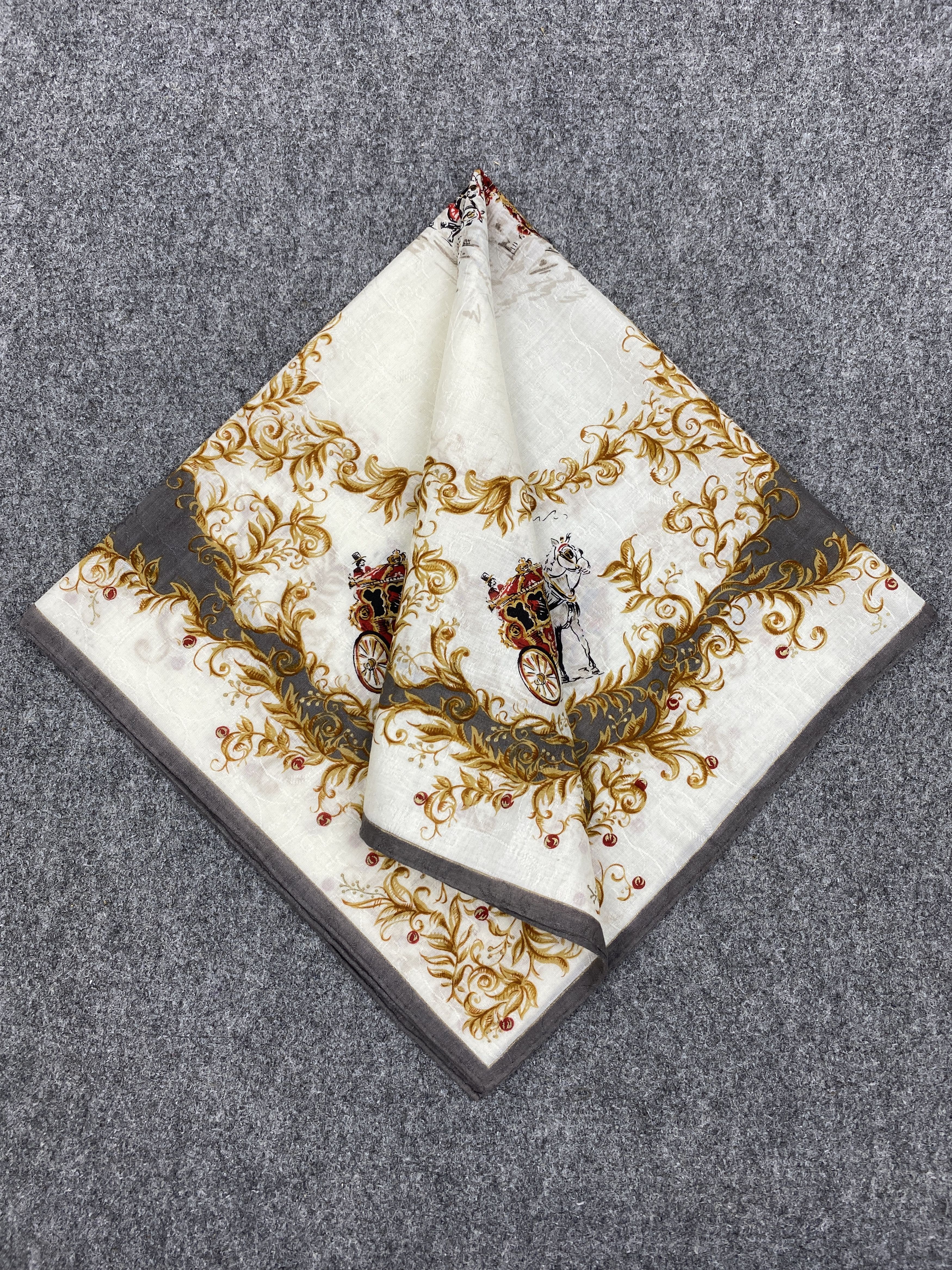 Celine × Vintage Celine Handkerchief / Bandana / Neckerchief HKC0331 Size ONE SIZE - 3 Thumbnail