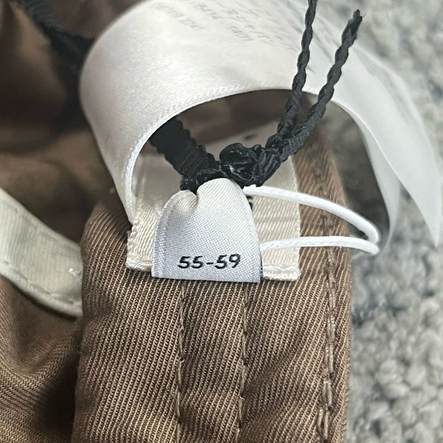 Celine Celine Brown Letter Decor Sun Visor Cap Size ONE SIZE - 6 Thumbnail