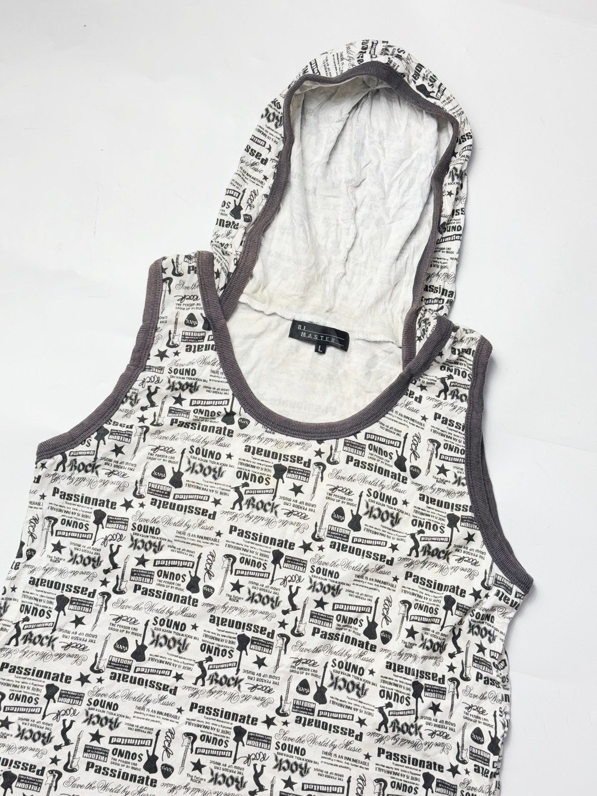 Hysteric Glamour × If Six Was Nine × Japanese Brand Tanktop Sleeveless Hoodie Rock RiMaster Japanese Style ifsix Size US M / EU 48-50 / 2 - 3 Thumbnail