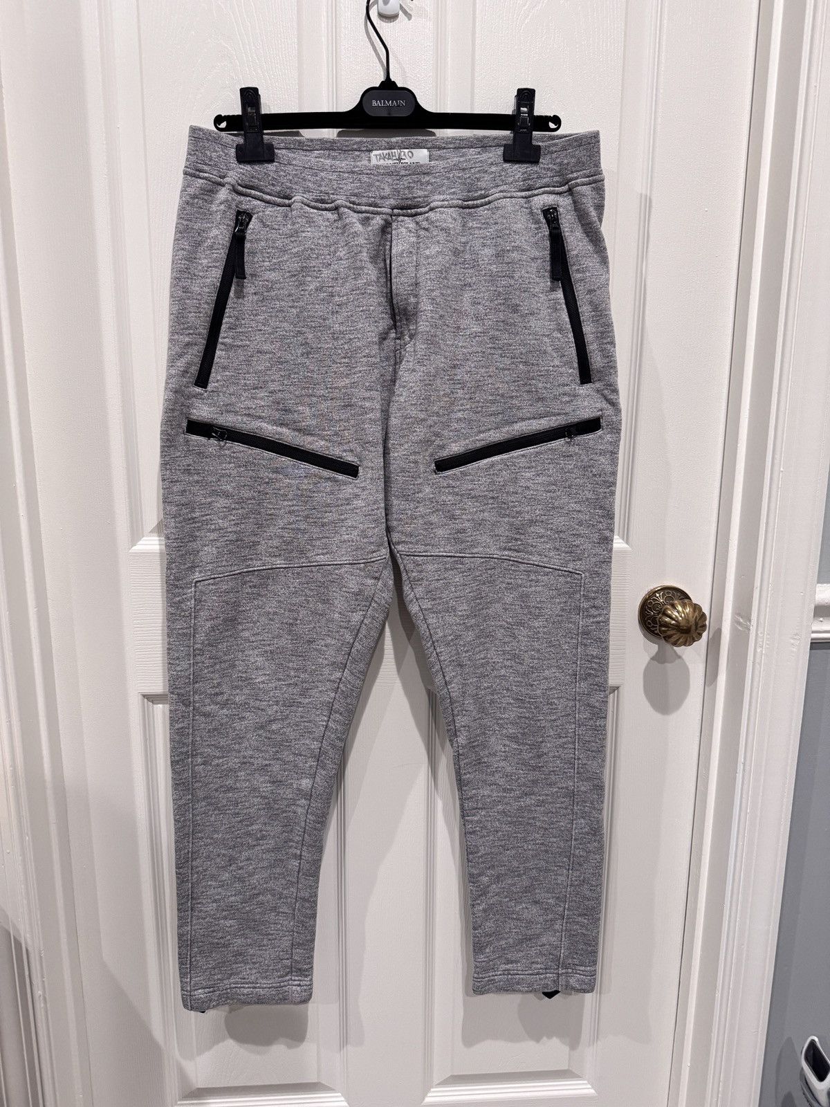 Stone Island Stone Island Grey Patch Program Sweatpants Size L fits 32-36 Size US 34 / EU 50 - 1 Thumbnail