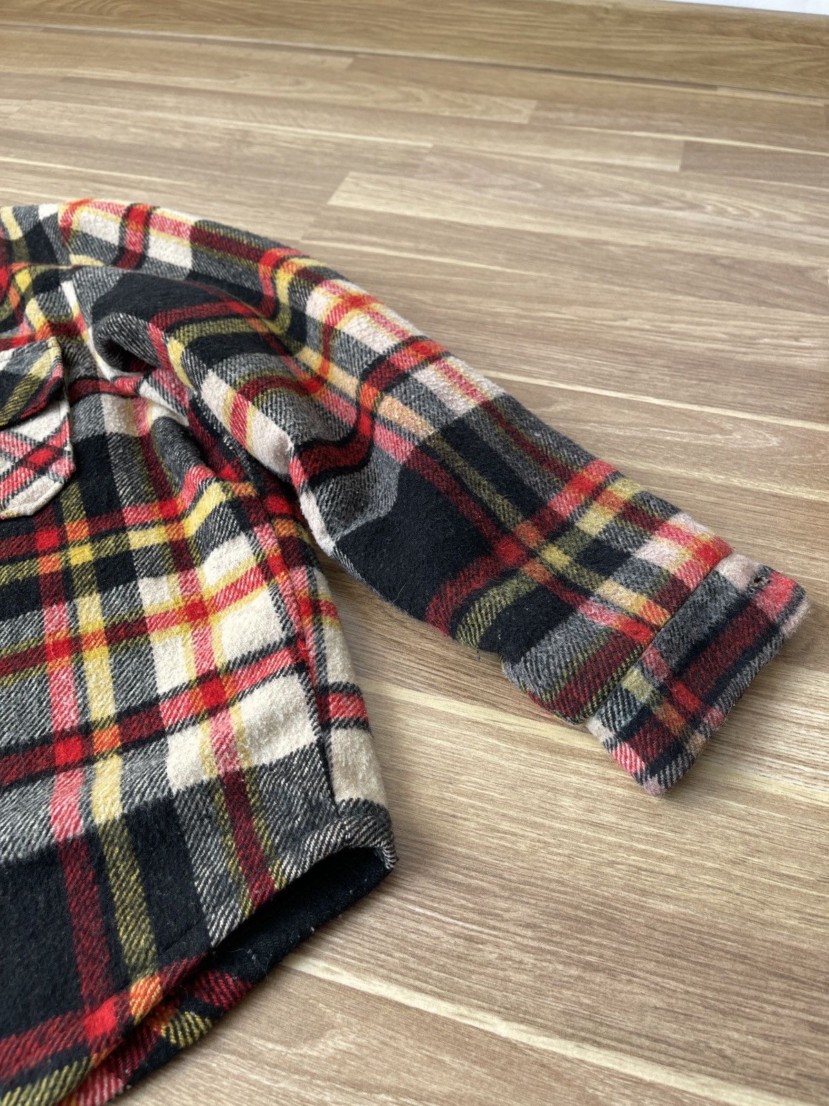 Proper Cloth × Vintage Vintage Proper Care Flannel Wool Fleece Jacket Size M USA Size US M / EU 48-50 / 2 - 8 Thumbnail