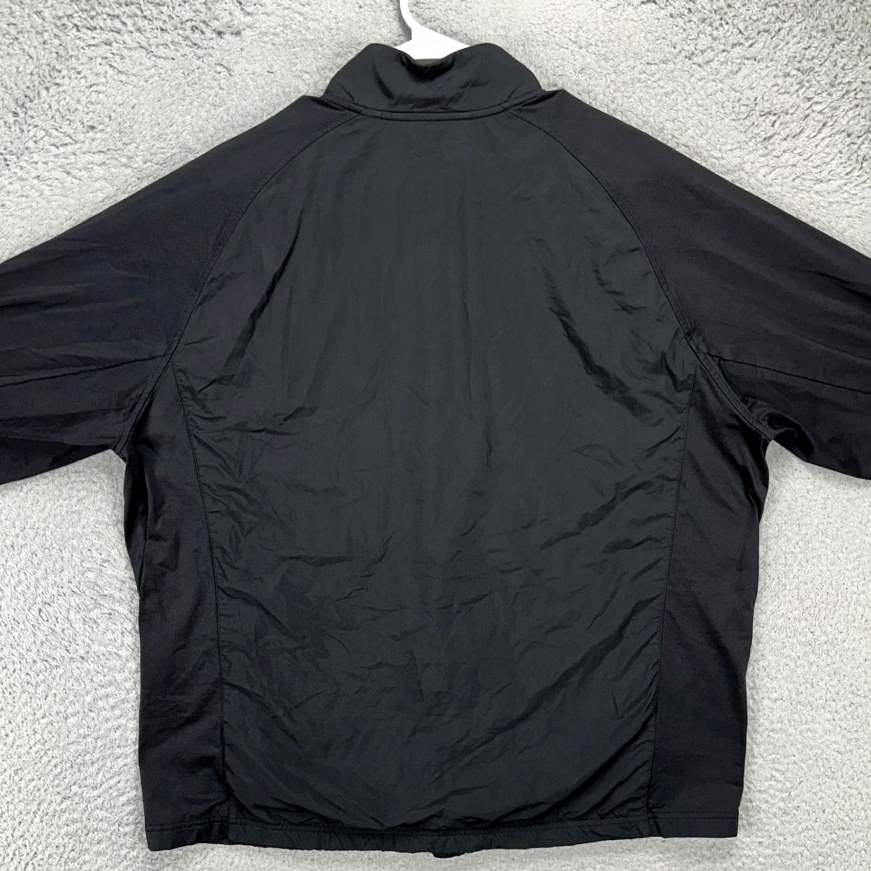 Cutter & Buck Cutter & Buck Windbreaker Jacket Mens XL Black Zip Full Zip Stretch Softshell Windbreaker Outdoor Virginia Tech Hokies Logo Size US XL / EU 56 / 4 - 3 Thumbnail