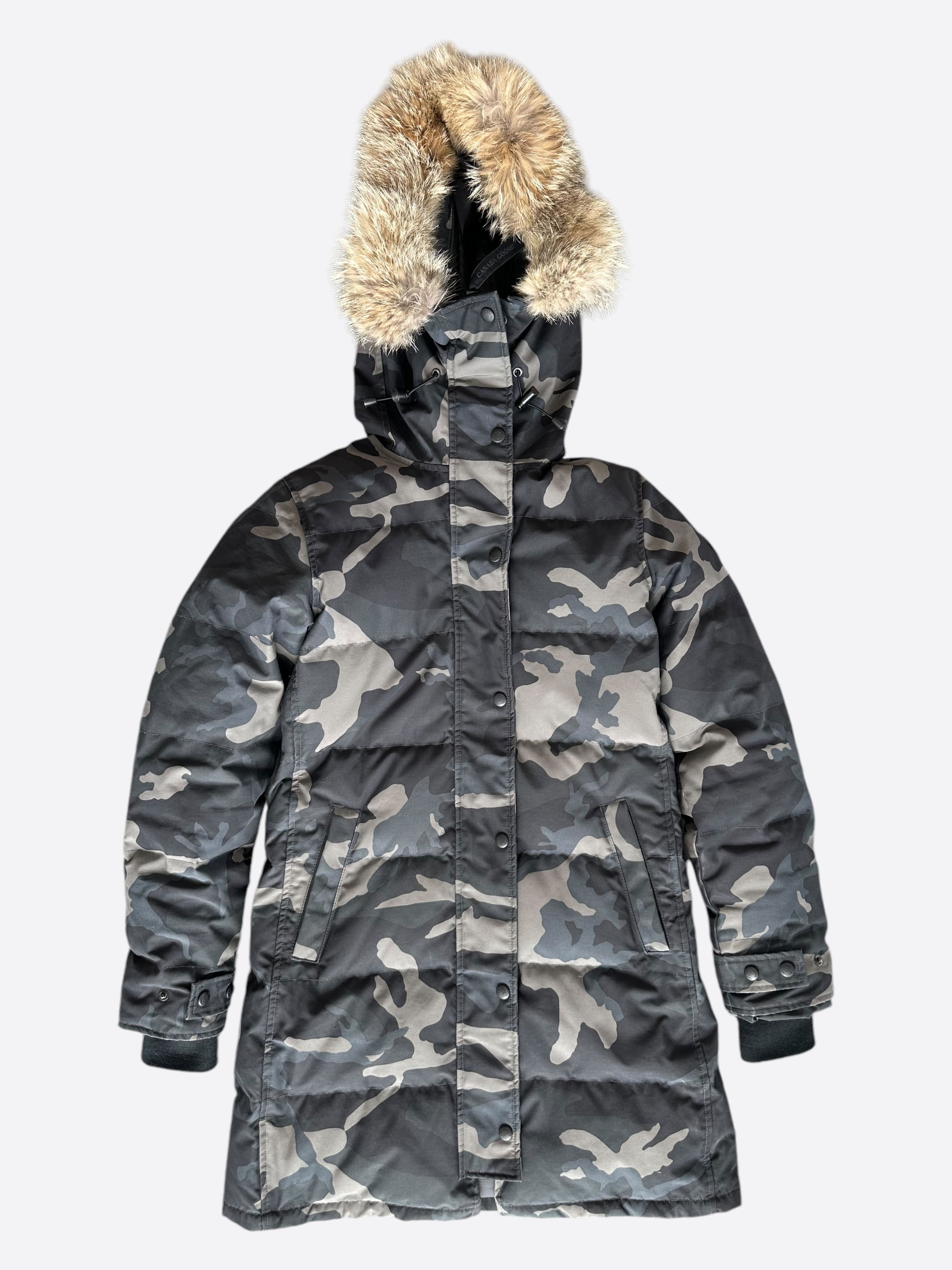 Canada Goose Black Camo Shelburne Black Label Women's Jacket