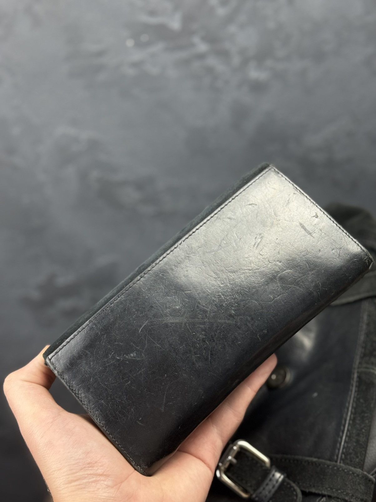 Sezane Sezane Leather Suede HandBag + Sezane Leather Suide Clutch Size ONE SIZE - 10 Thumbnail