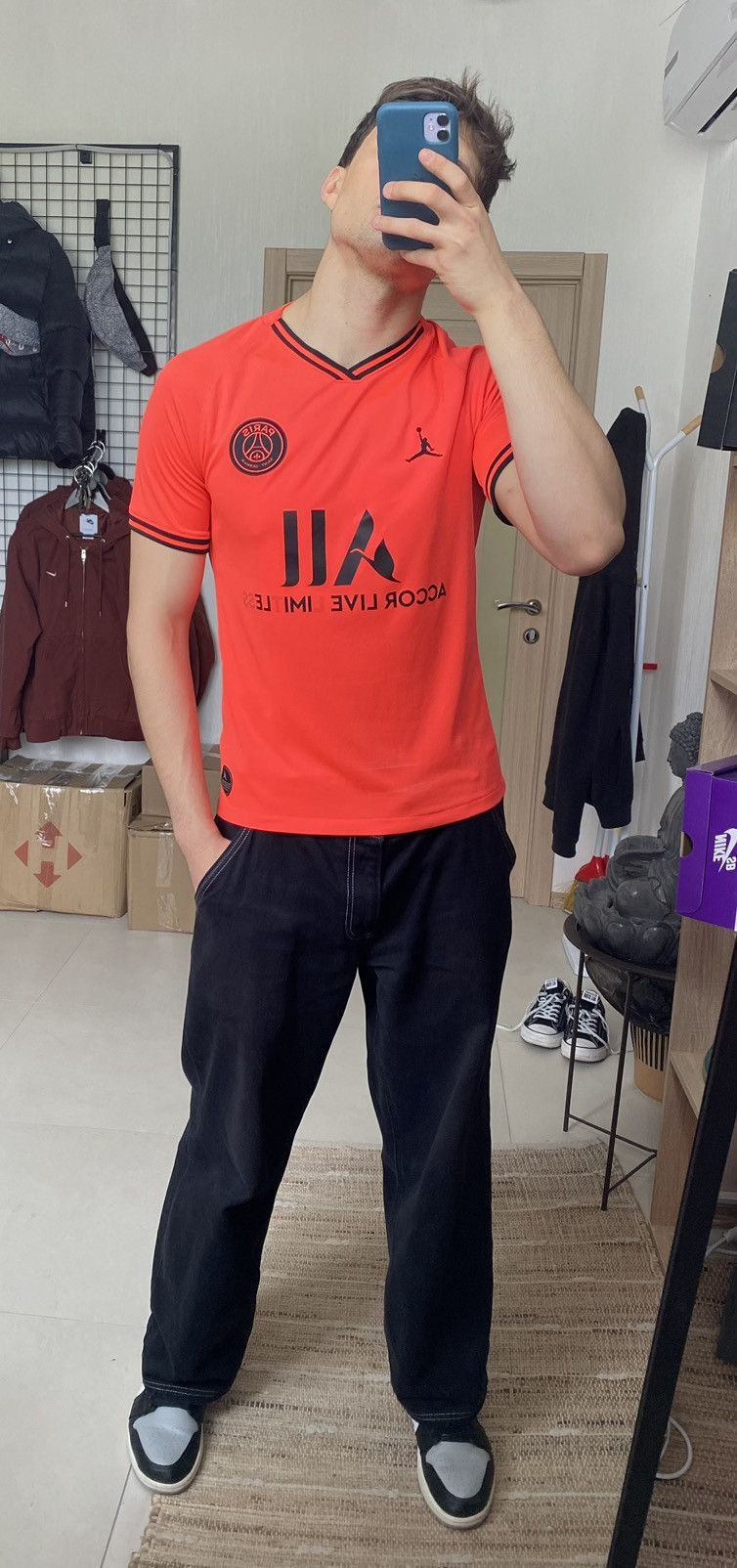Jordan Brand × Nike PSG x Jordan 2019-20 Away Jersey Football Shirt Soccer Kit M Size US M / EU 48-50 / 2 - 2 Thumbnail