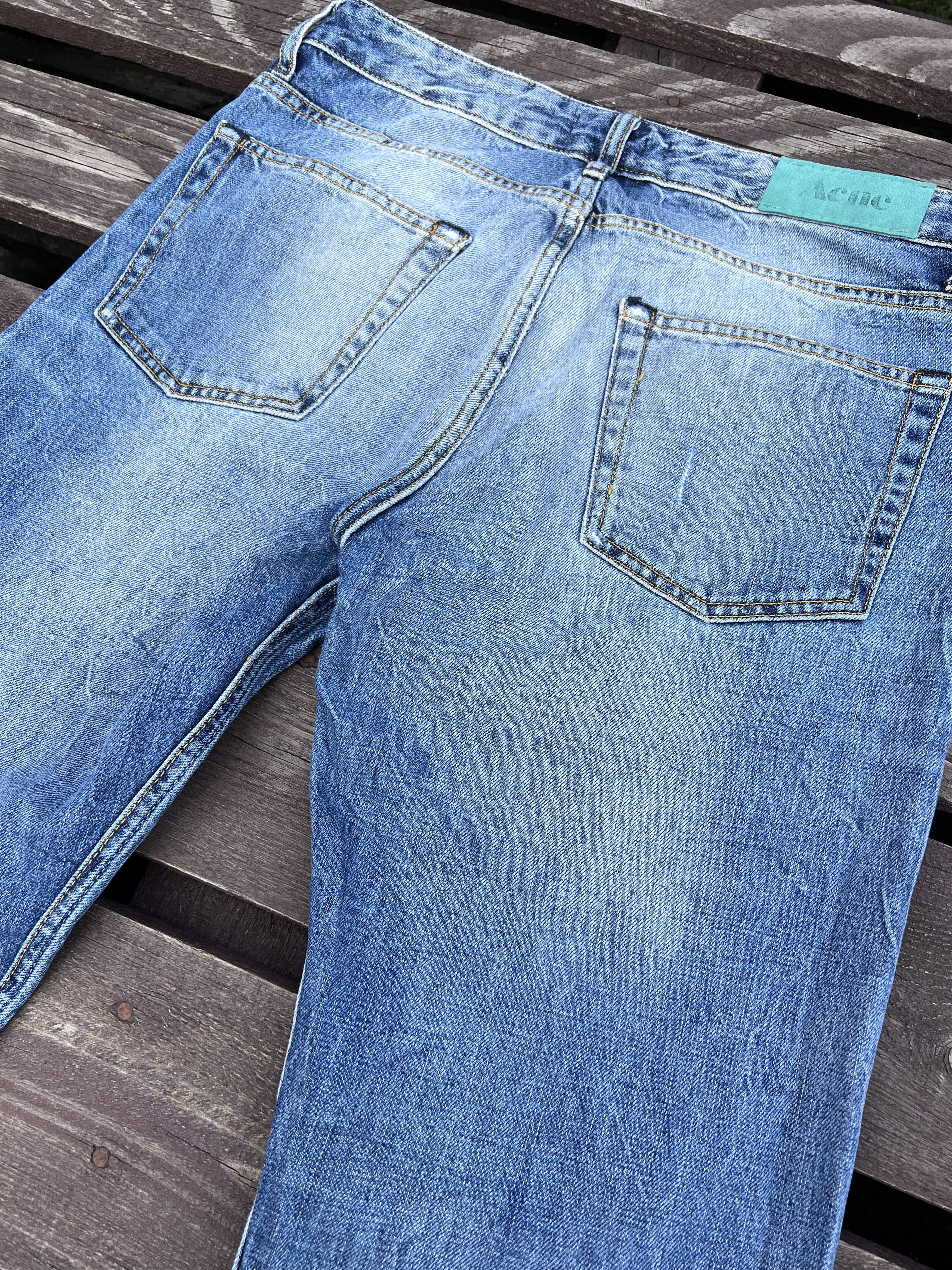 Acne Studios Acne Studios Vintage Generic Girl Distressed Denim Jeans Size 29" - 13 Thumbnail