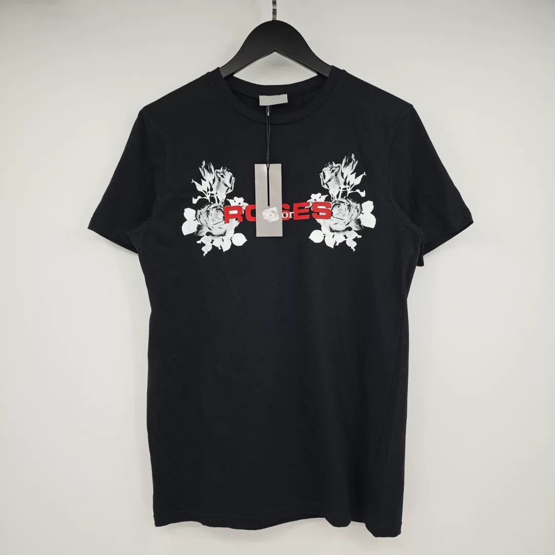 Dior dior rose logo short sleeve t-shirt Size US S / EU 44-46 / 1 - 1 Thumbnail