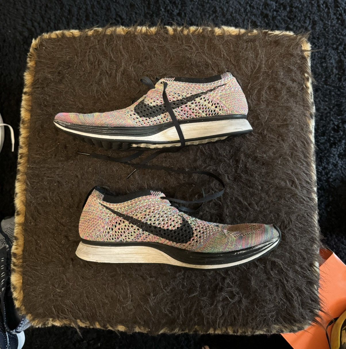 Nike Nike Flyknit Racer “Multicolor” 2.0 Size US 8.5 / EU 41-42 - 2 Thumbnail