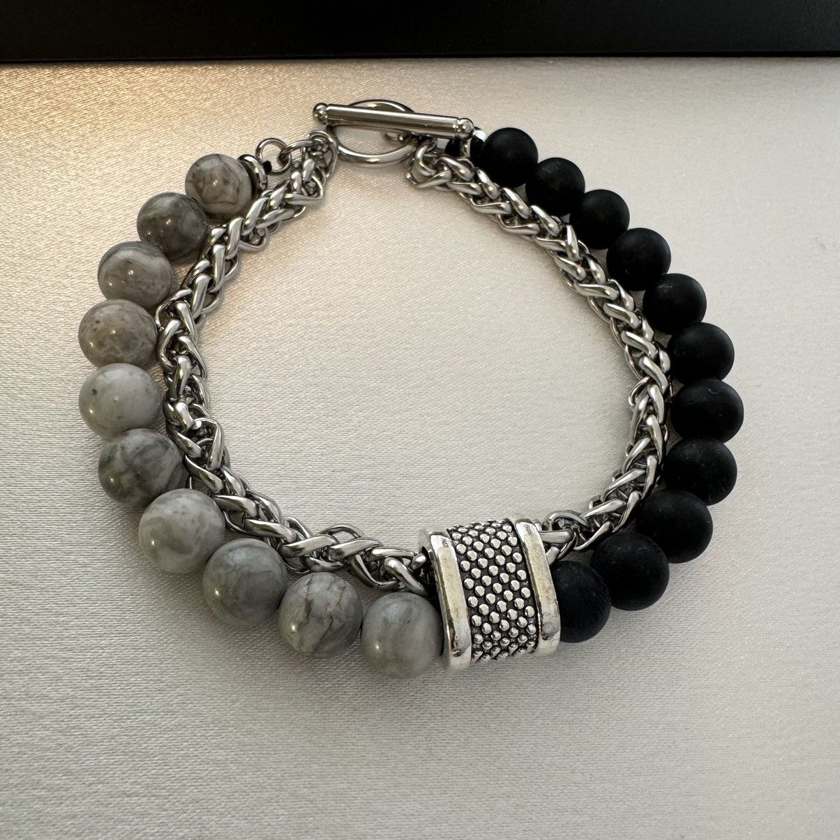 Other 7mm Bead Chain Bracelet for Men Size ONE SIZE - 2 Thumbnail