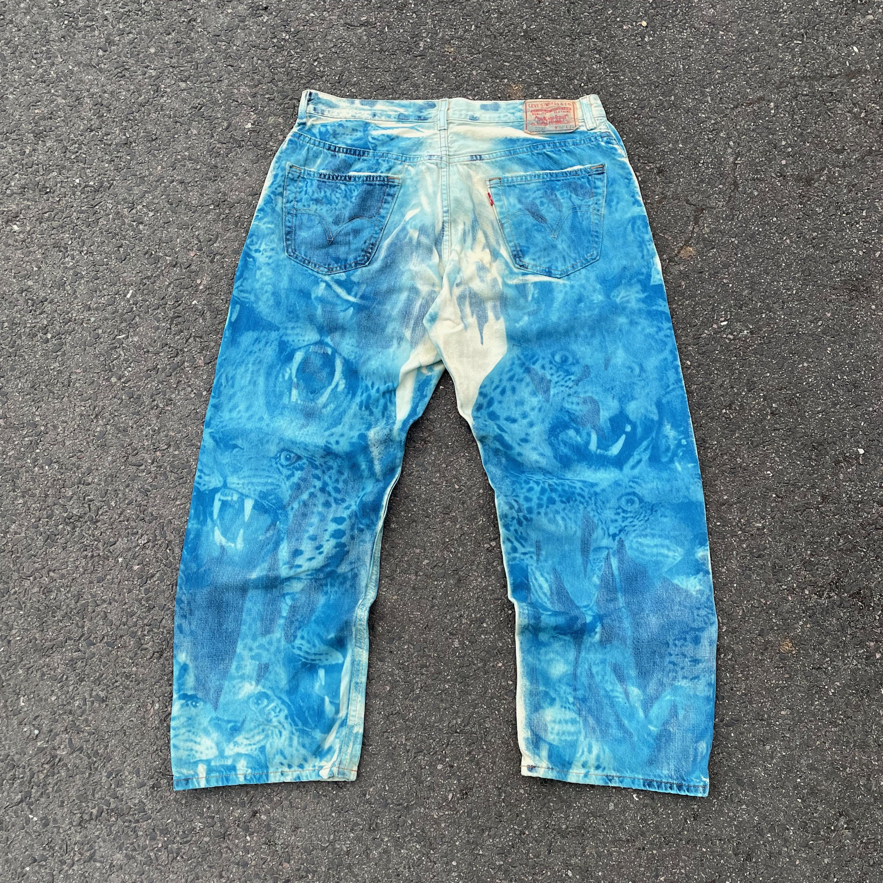 Custom Levi’s Jeans Japanese style Denim Opium Y2K Pants