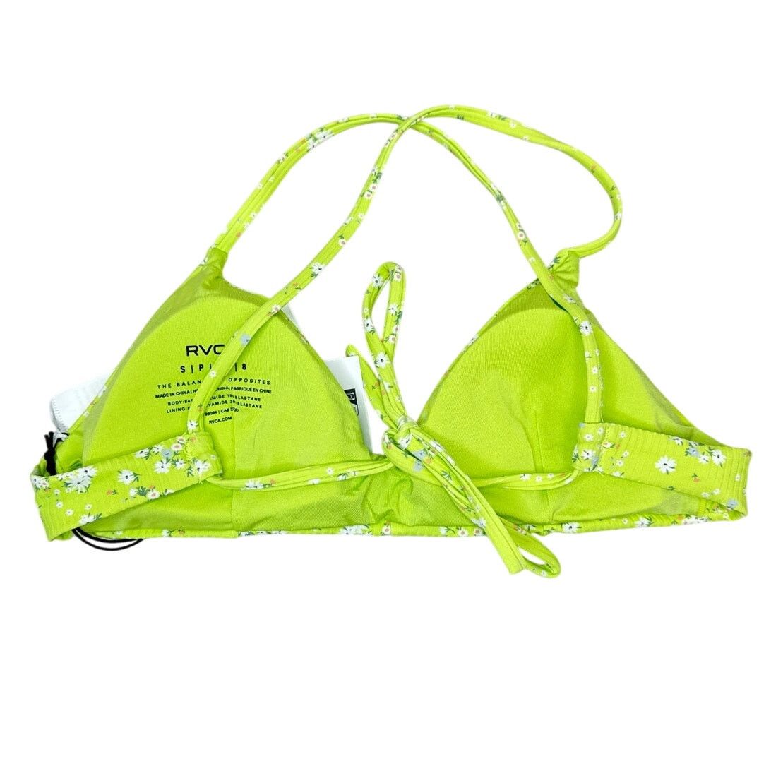 RVCA RVCA Itty Crossback Neon Green Bikini Top Women’s Sz S/8 NWT Size S / US 4 / IT 40 - 5 Thumbnail