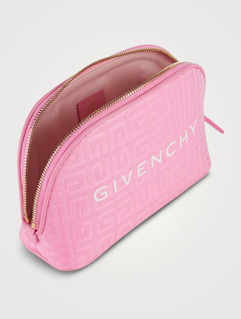 Givenchy o1loc1c0824 Size: OS / Canvas Pouch in Light Pink Size ONE SIZE - 3 Thumbnail