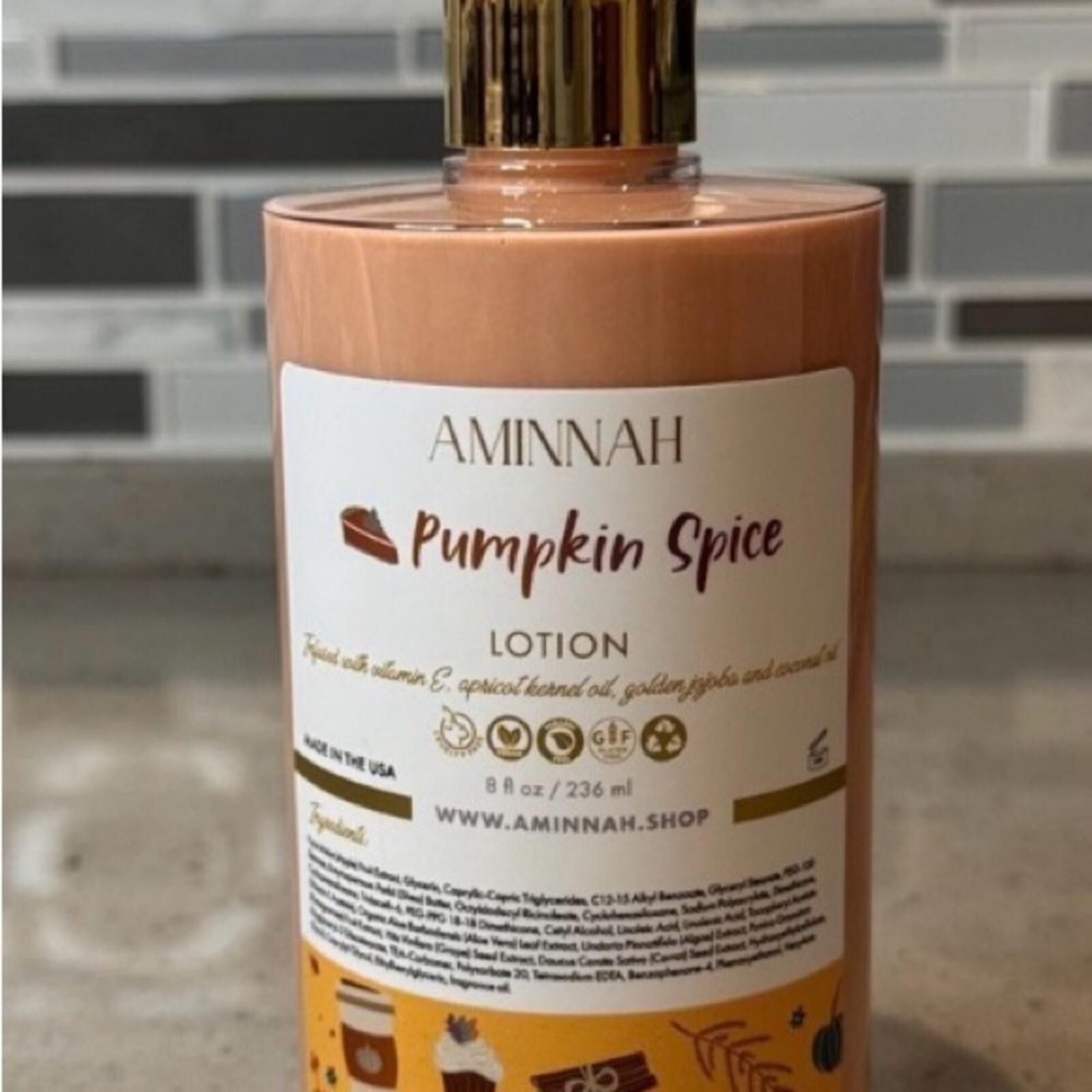 Other AMINNAH - Pumpkin Spice Lotion Size ONE SIZE - 2 Thumbnail