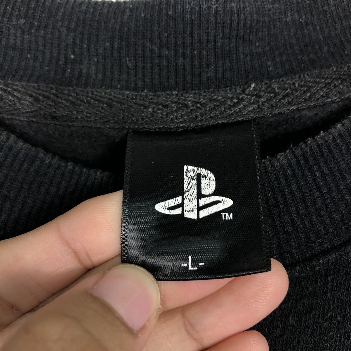 Japanese Brand 📌Vintage Sweatshirt Crewneck Playstation Big Logo Size US L / EU 52-54 / 3 - 13 Thumbnail