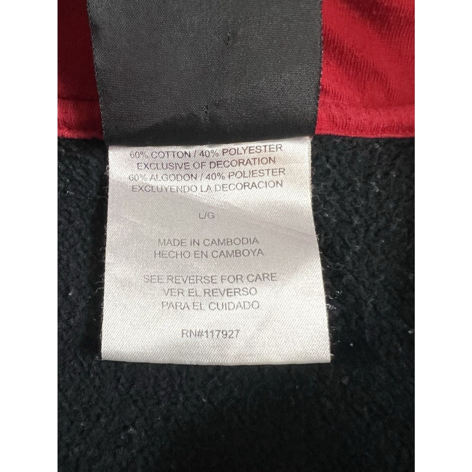 Vintage VINTAGE Ecko Unlimited Function XSC Hoodie Sweatshirt Red Black L Mens Hoodie Pullover Hooded Pockets Graphic Print Size US L / EU 52-54 / 3 - 7 Thumbnail