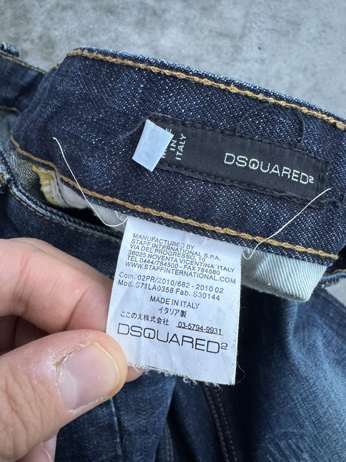 Dsquared2 Dsquared2 vintage skinny twink jeans denim designer Size US 30 / EU 46 - 6 Thumbnail