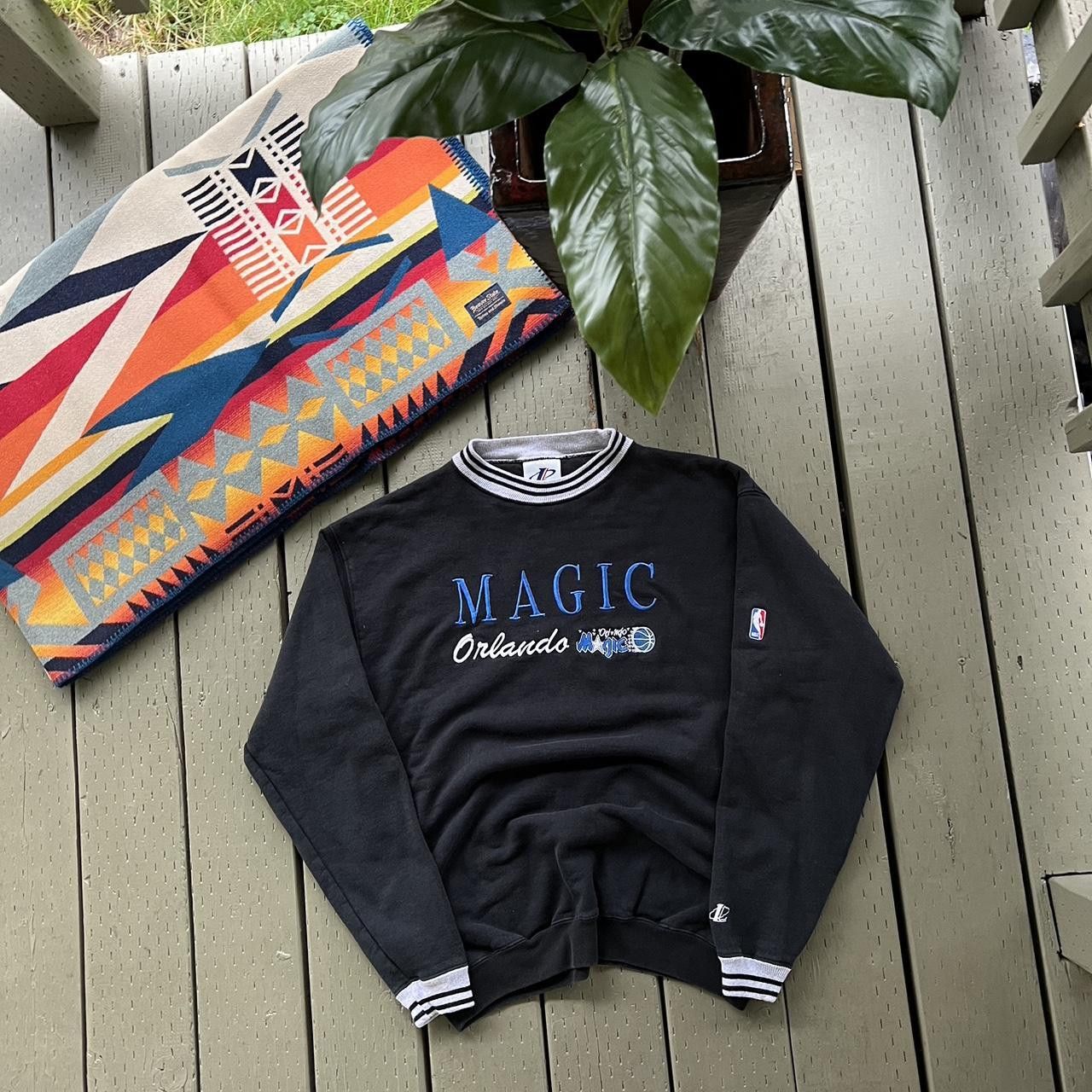 Logo Athletic × NFL × Vintage 90s Orlando Magic NBA sweatshirt Size US M / EU 48-50 / 2 - 2 Thumbnail