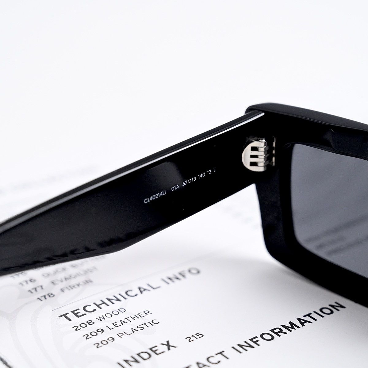 Celine CELINE CL40214U 01A SUNGLASSES Size ONE SIZE - 6 Thumbnail
