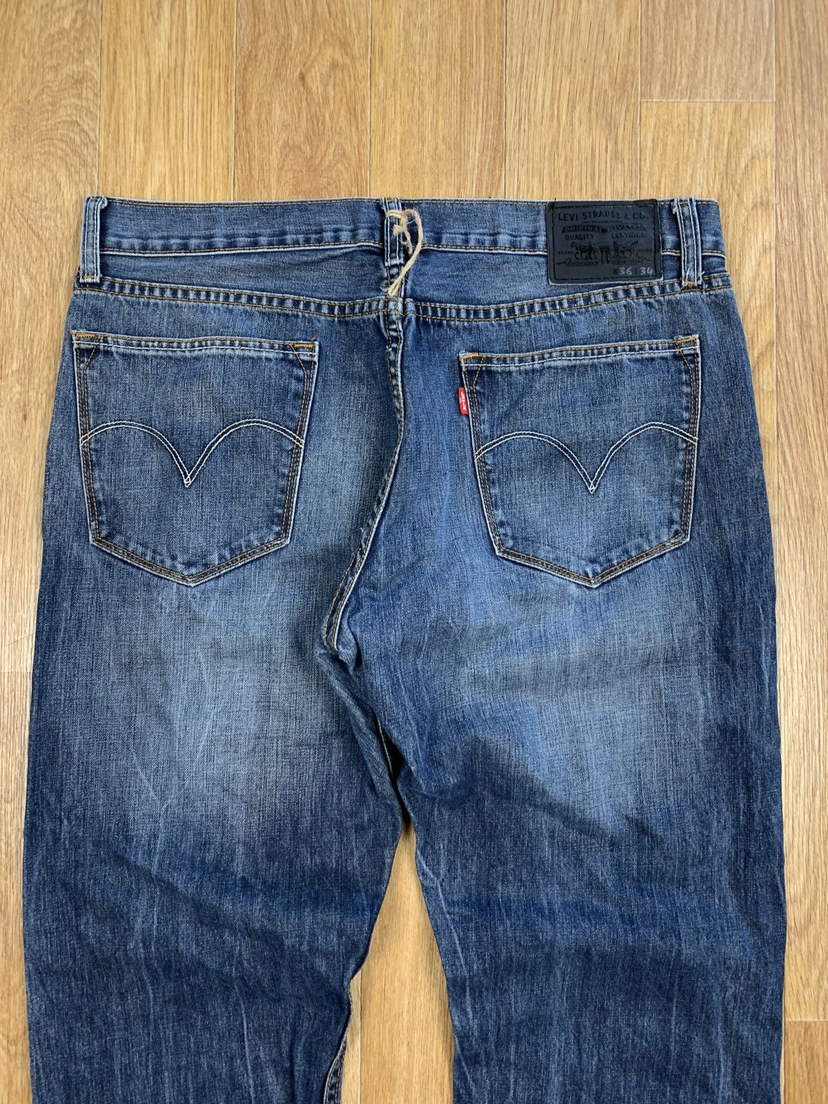Japanese Brand × Levi's Levi’s V23 Asian Denim Blue Distressed Jeans FCL16B Size US 36 / EU 52 - 8 Thumbnail