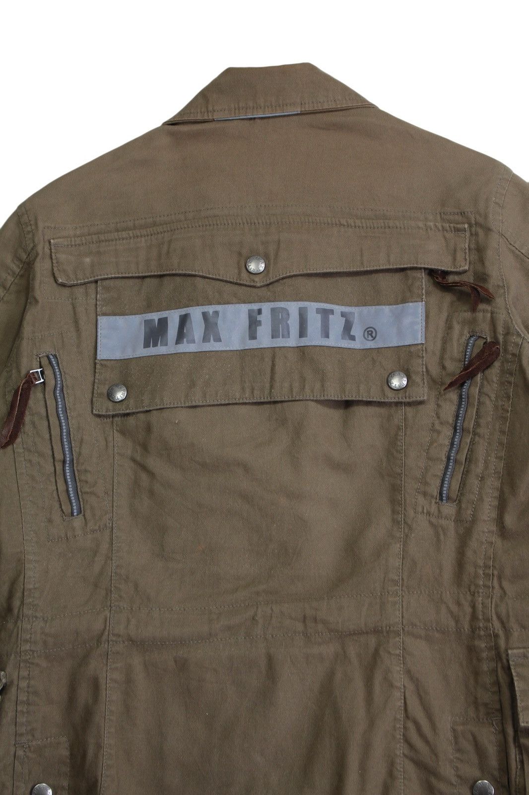 If Six Was Nine MAX FRITZ FEMME MILITARY 10 POCKET JACKET Size S / US 4 / IT 40 - 10 Thumbnail
