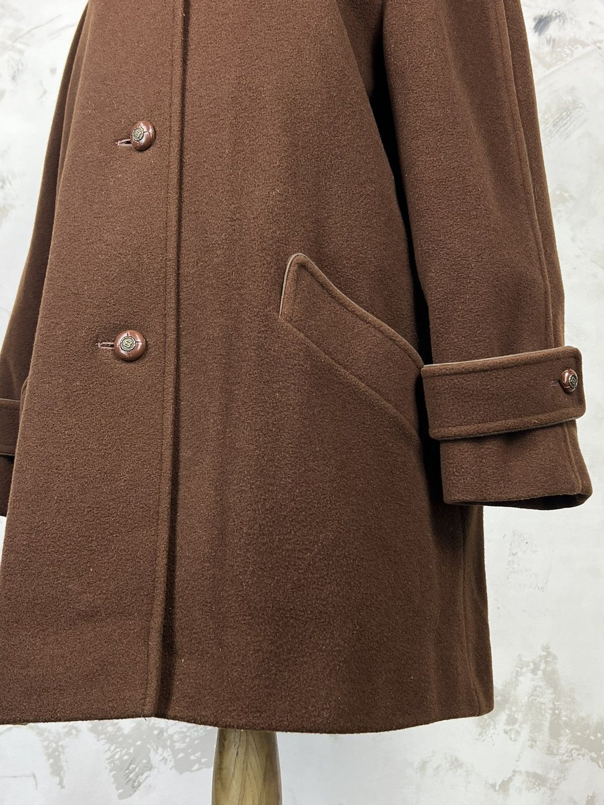 DAKS Vintage DAKS Wool Coat Size L - XL 14 Size L / US 10 / IT 46 - 6 Thumbnail