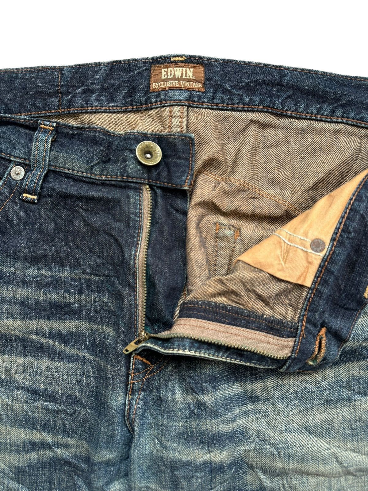Edwin Vintage Edwin Exclusive Distressed Jeans ifsixwasnine Size US 38 / EU 54 - 4 Thumbnail