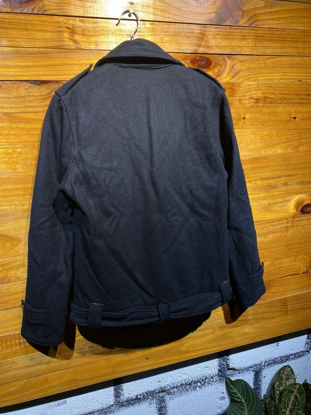 Japanese Brand Ignition Black Jacket – Classic Double-Breasted Military Size US M / EU 48-50 / 2 - 12 Thumbnail